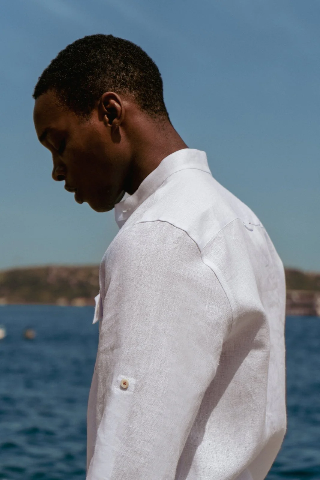 Alpine White Linen Shirt - Image 5