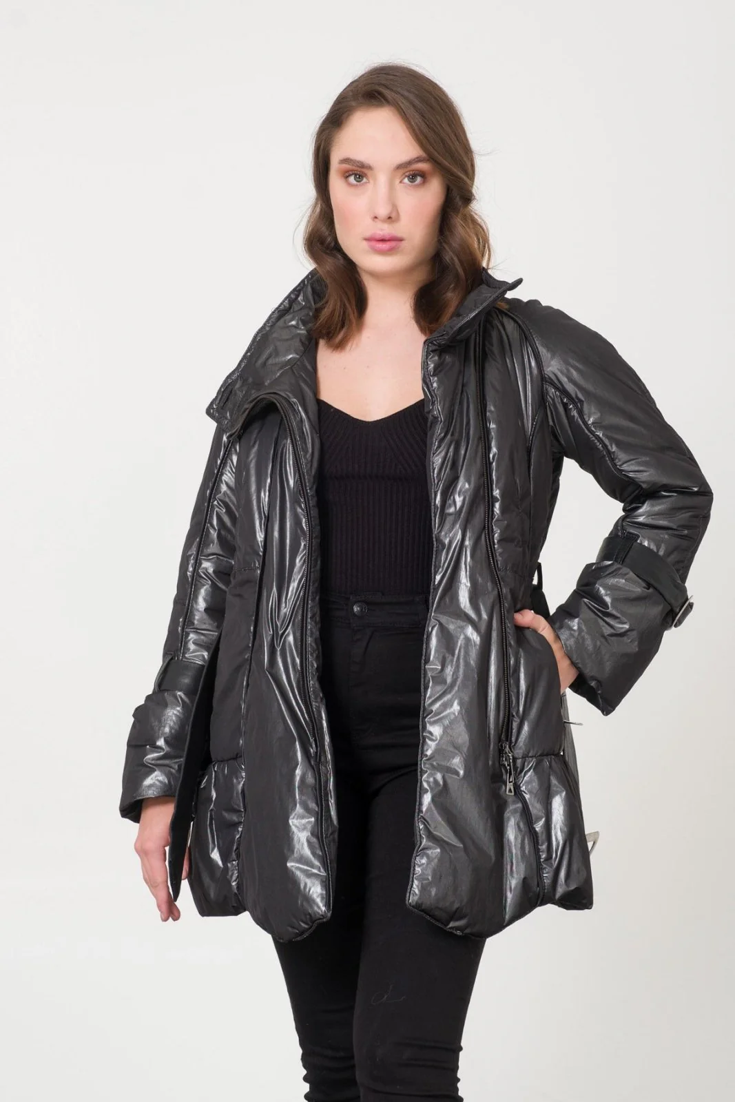 Anthracite Puffer Mont - Image 5