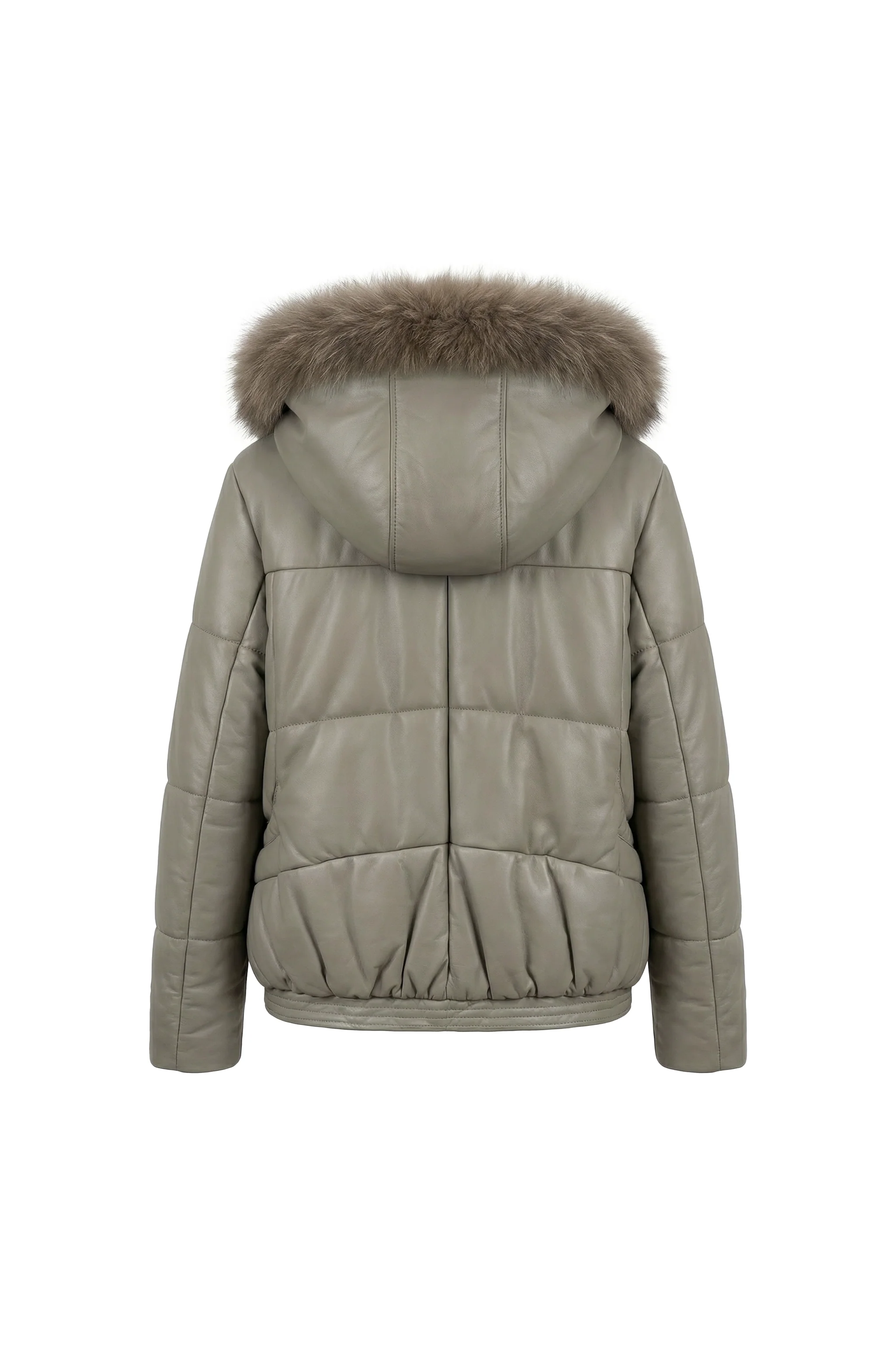Aurelian Leather & Fox Hood Jacket - Image 4