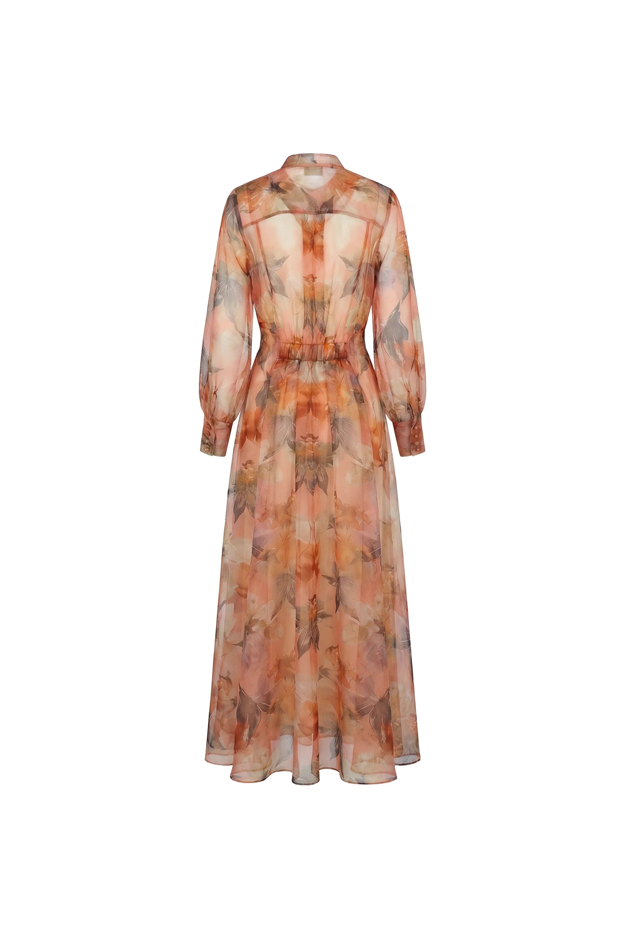 Aurélie Botanical Organza Dress - Image 3