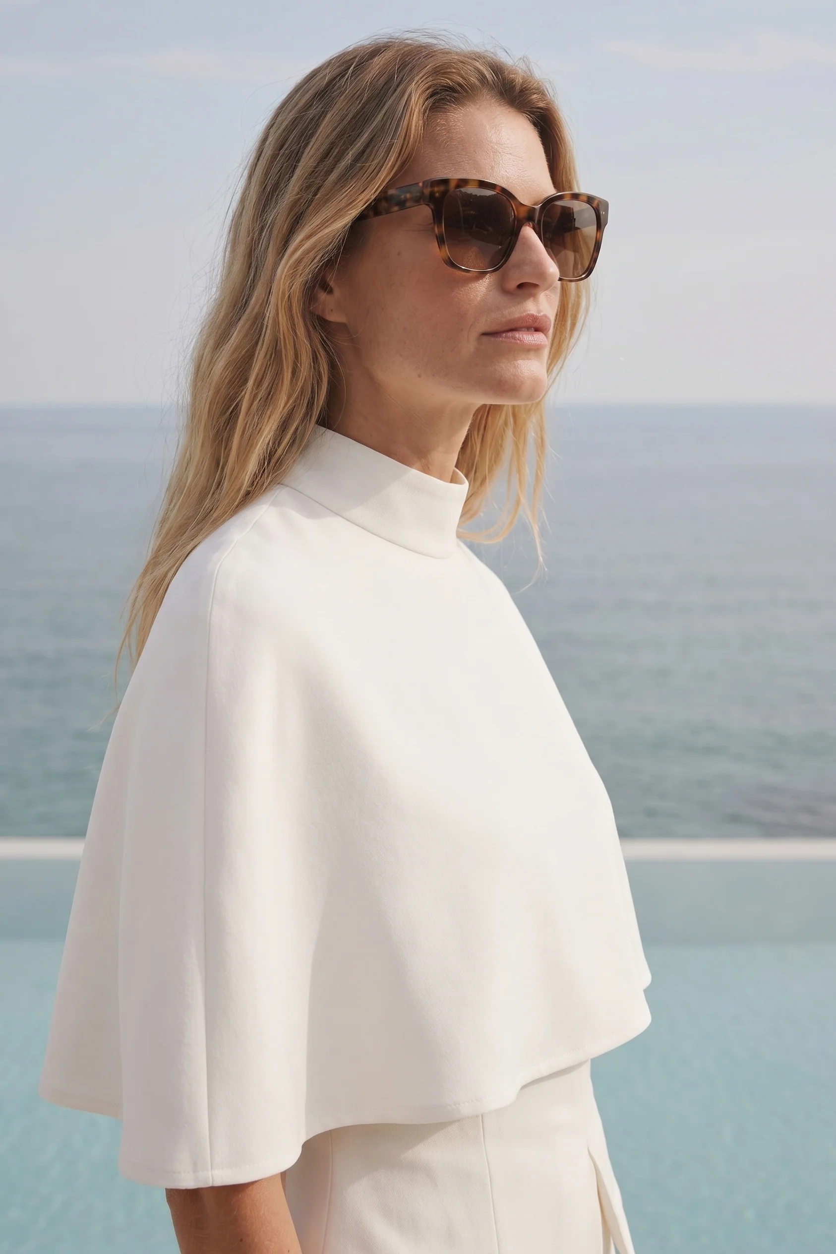 Avelisse Cape Blouse - Image 3