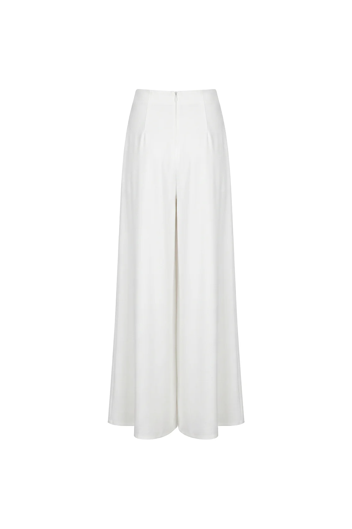 Avelisse Satin Wide-Leg Trousers