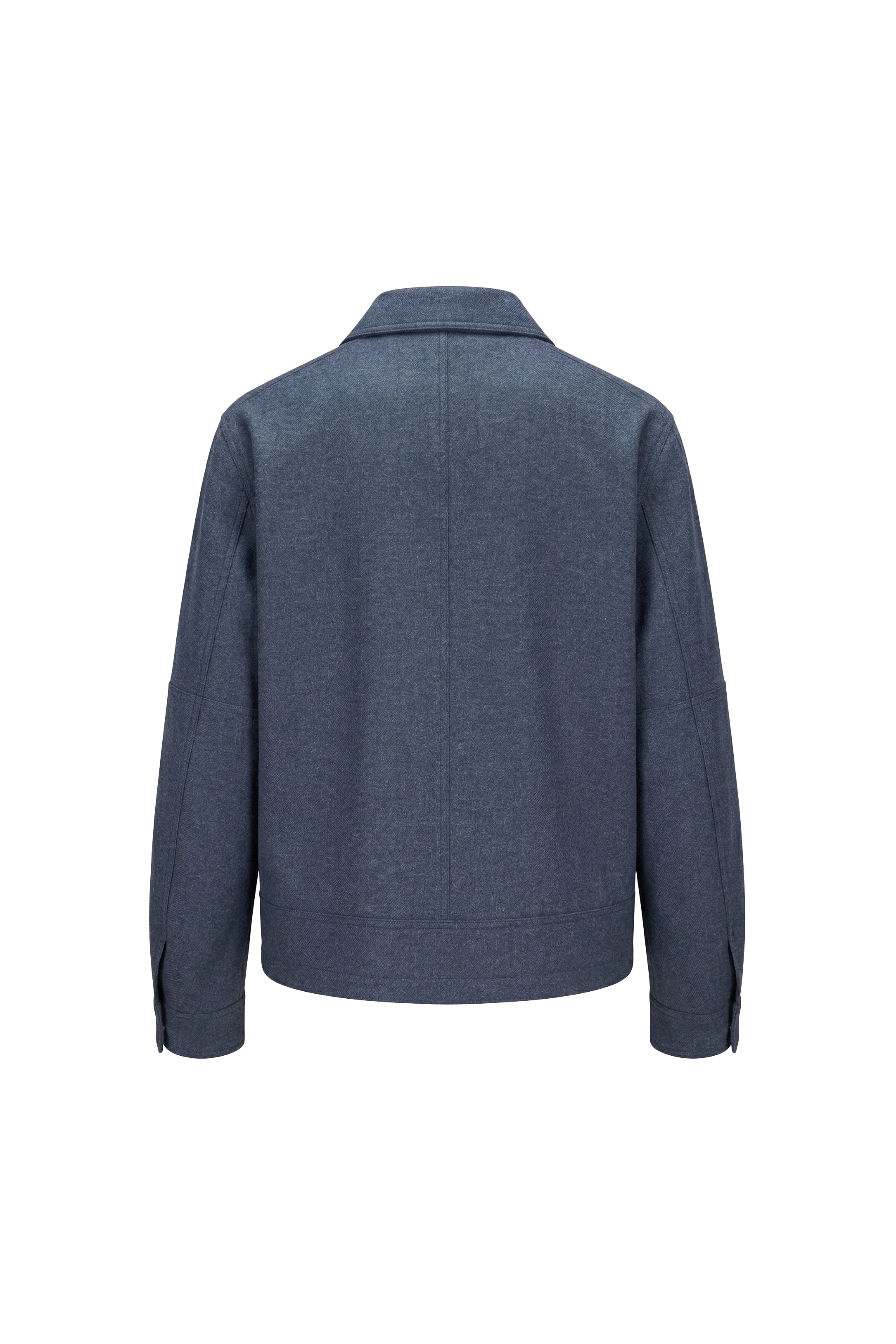 Azzuro Calmo Zip Blouson - Image 4