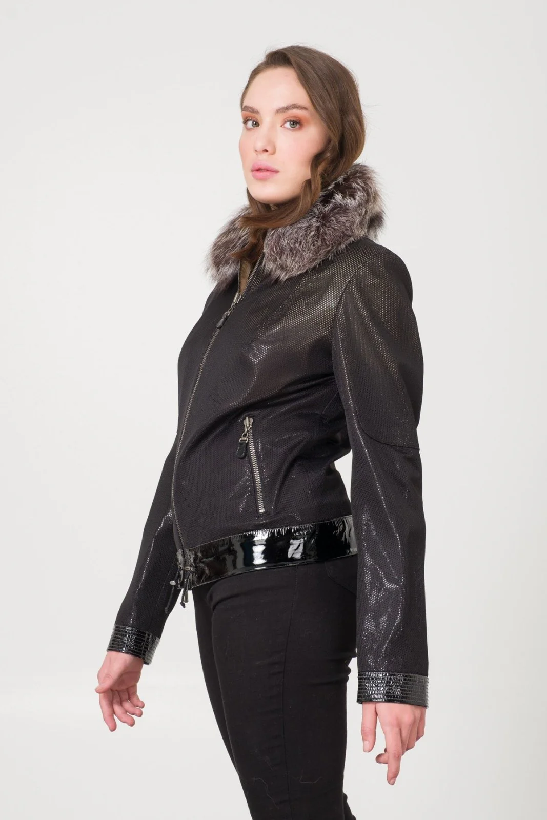 Black Leather Jacket - Image 4