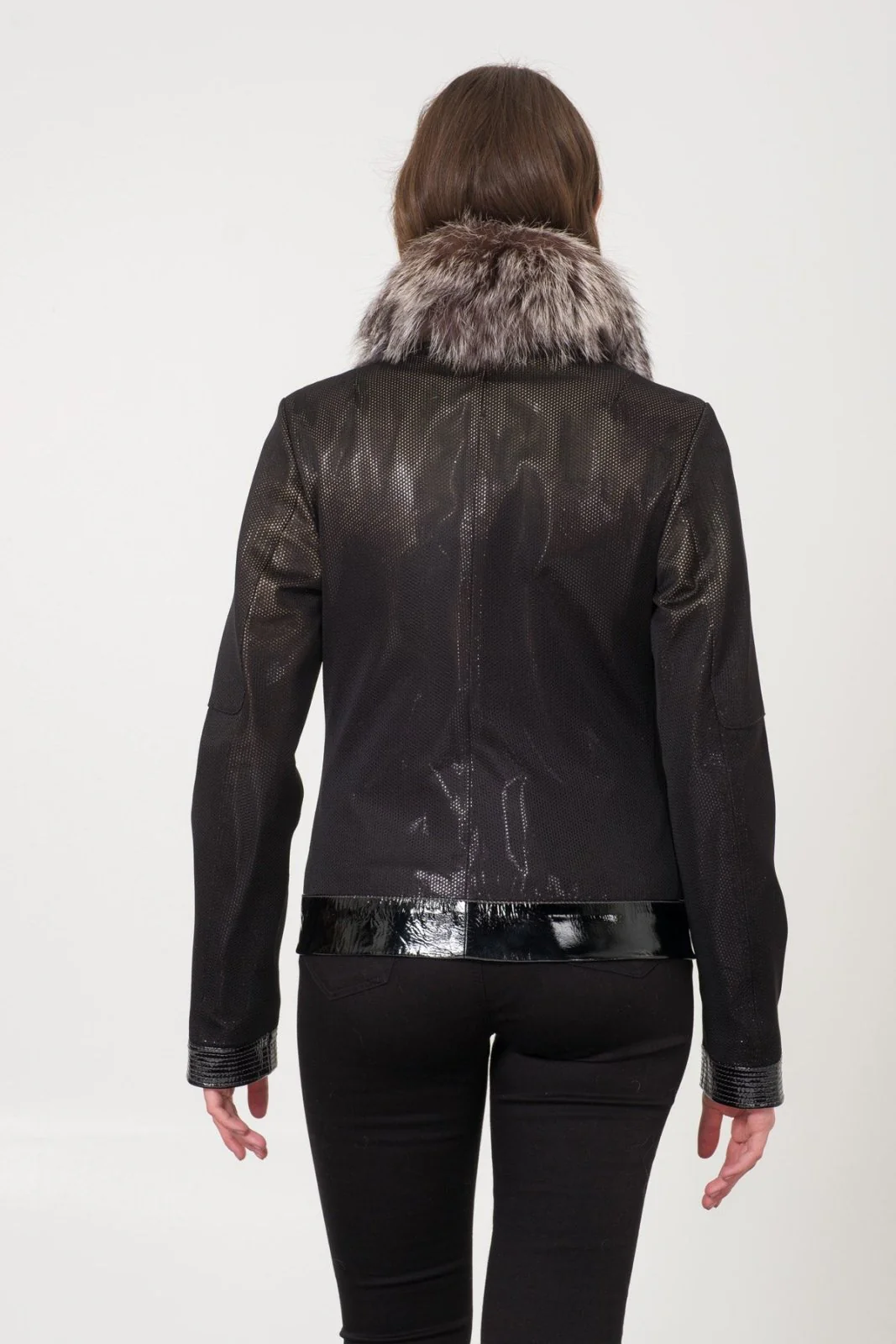 Black Leather Jacket - Image 5