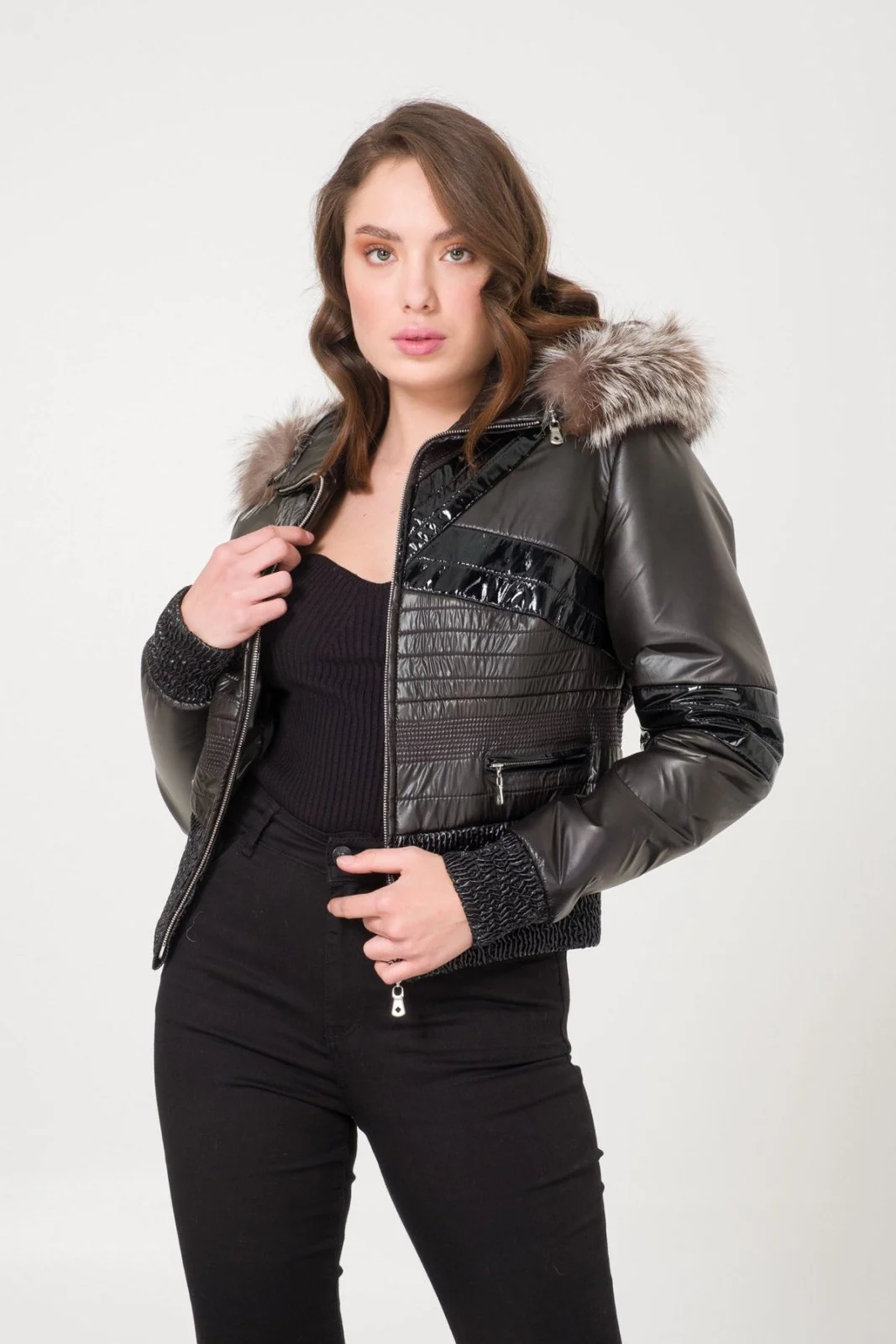Black Waterproof Coat - Image 6