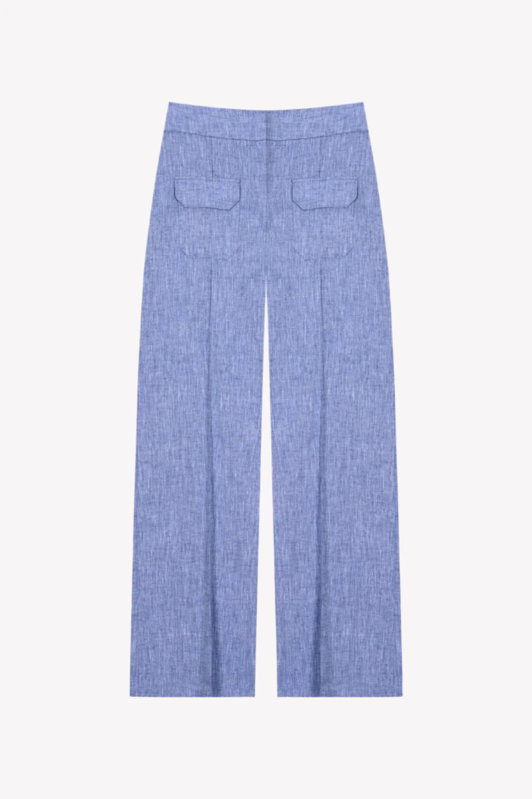 Blue Linen Trousers