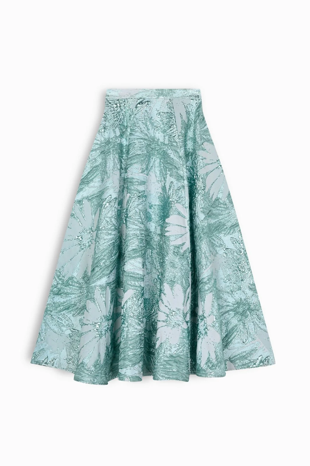 Brocade Tiered Midi Skirt - Image 5