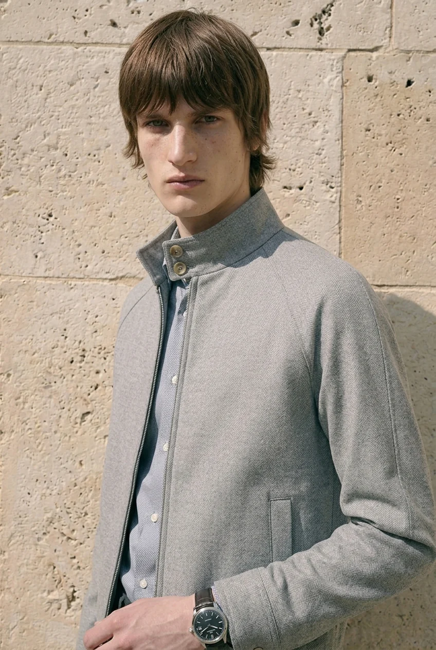 Cavendish Textured Zip Jacket - Image 3