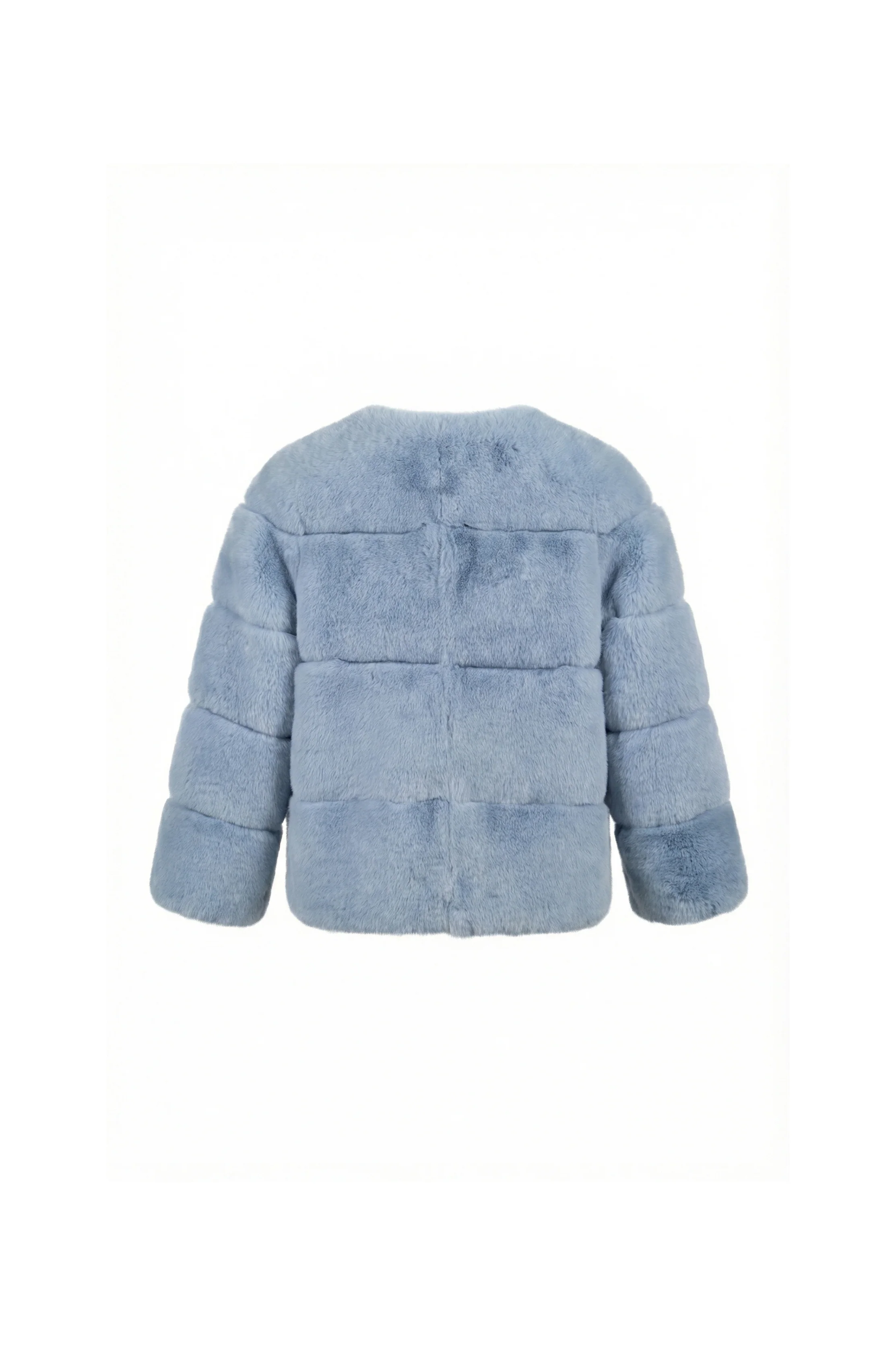 Celeste Plush Rex Fur Jacket - Image 3
