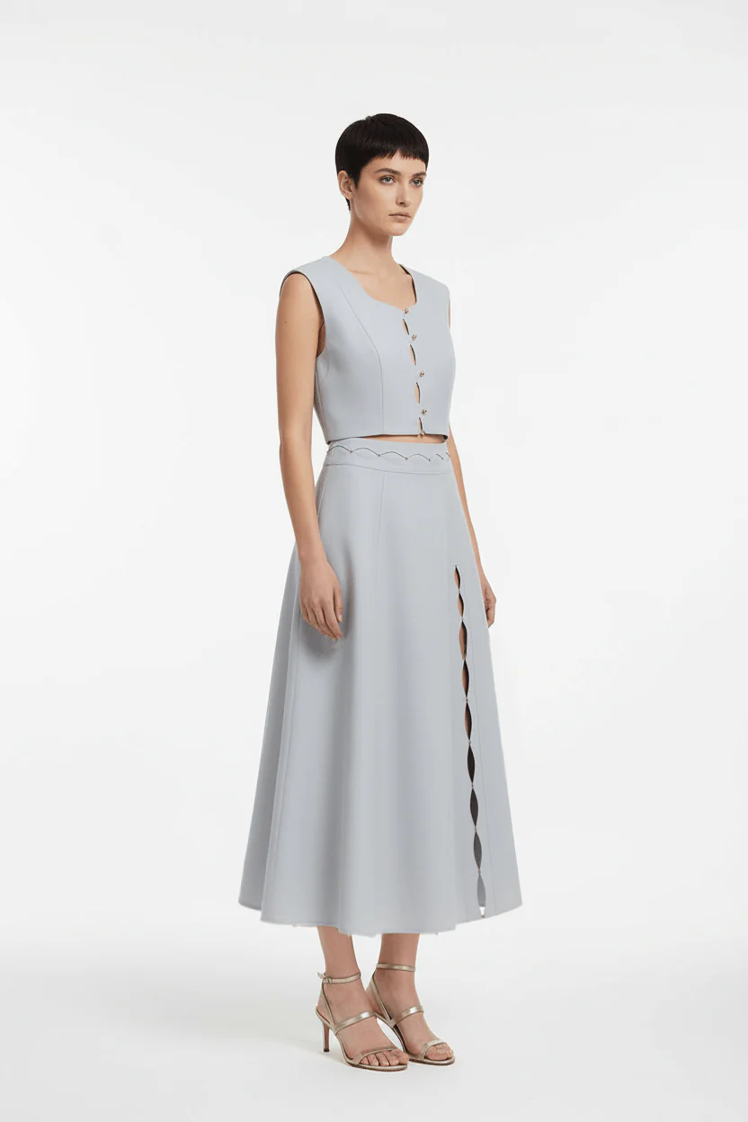 Sahara Embroidered Skirt - Image 3