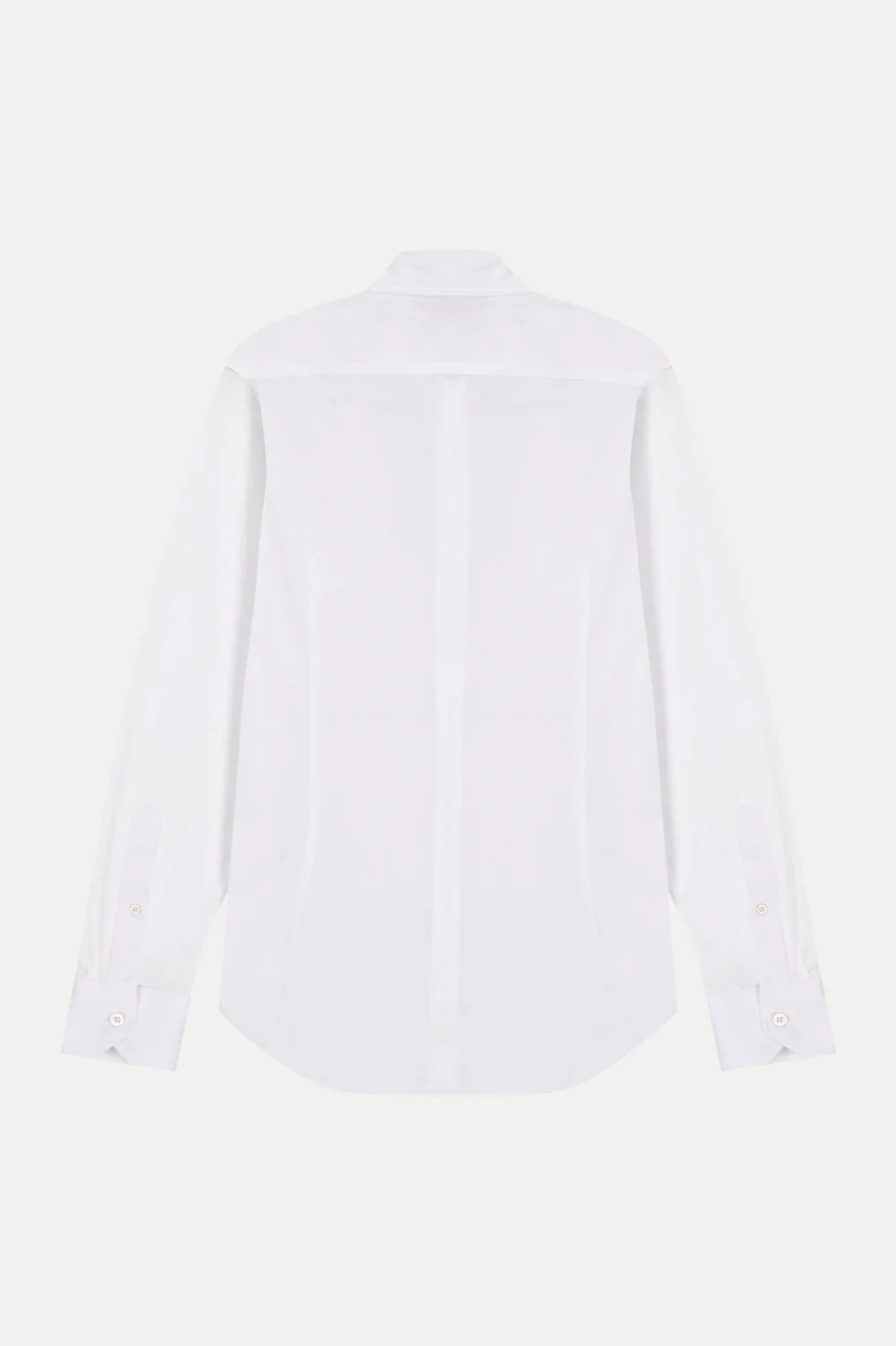 Classic White Cotton Shirt - Image 3