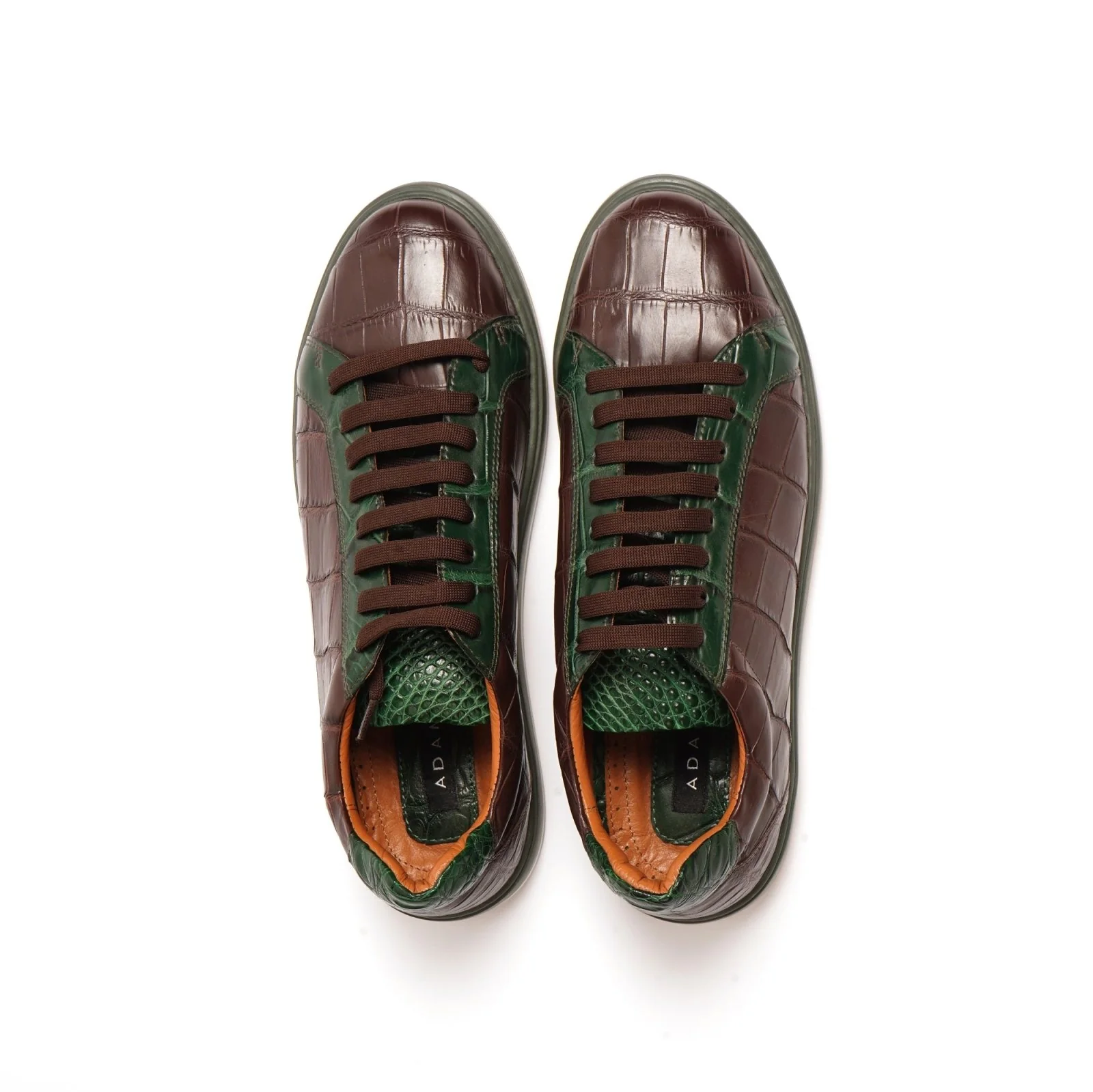 Crocodile Leather Sneakers - Image 6