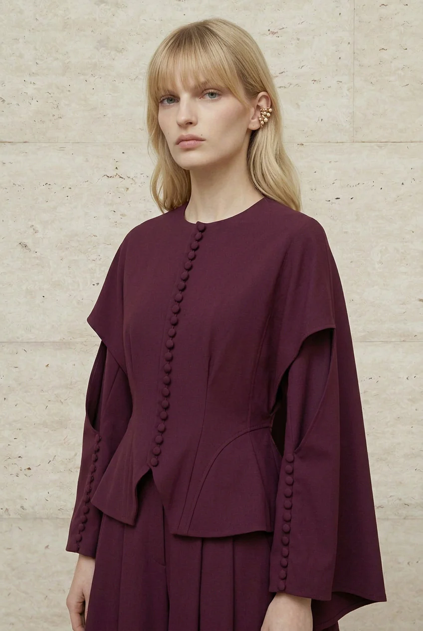 Elaris Fluid Tailored Cape - Image 2
