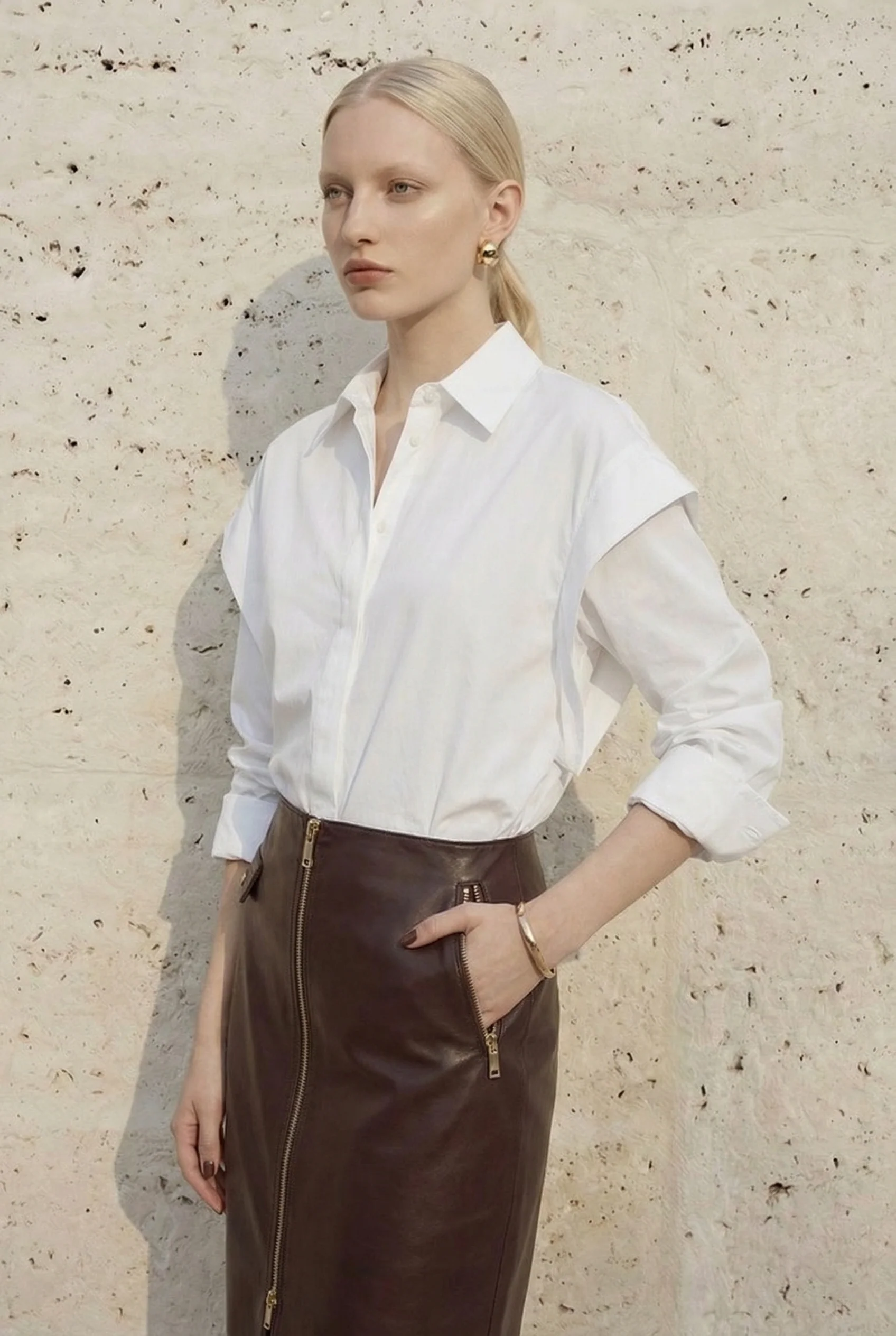 Essential Cotton Atelier Shirt - Image 2