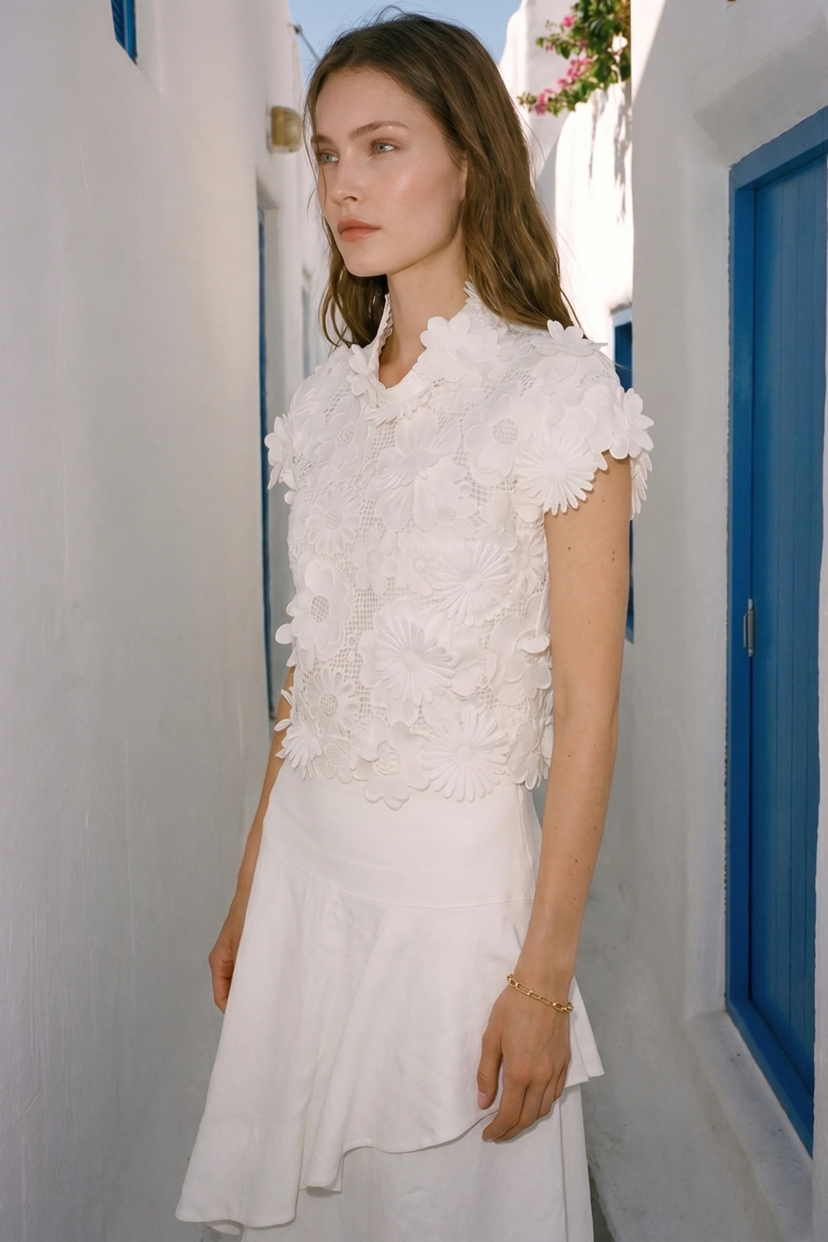 Fiorella Jardin Lace Top - Image 2