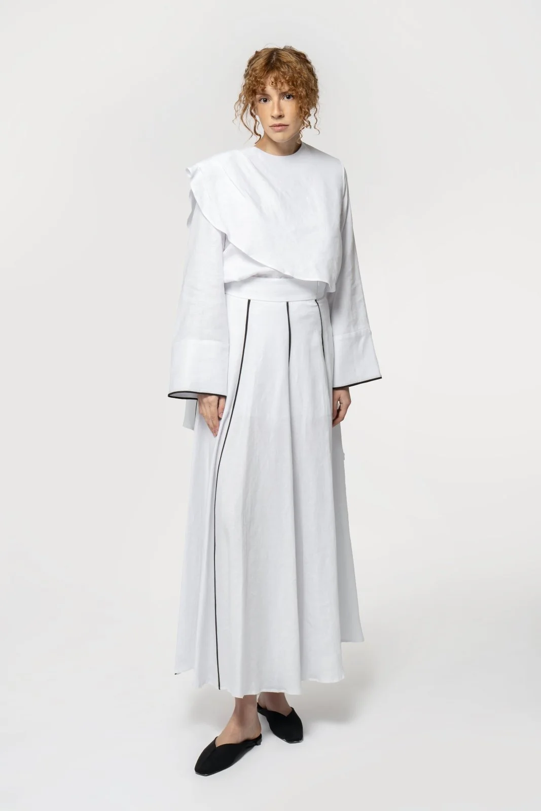 Flow Linen Skirt - Image 4