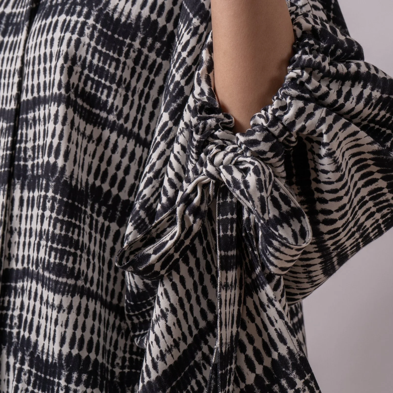Graphite Gridline Shift Dress - Image 4