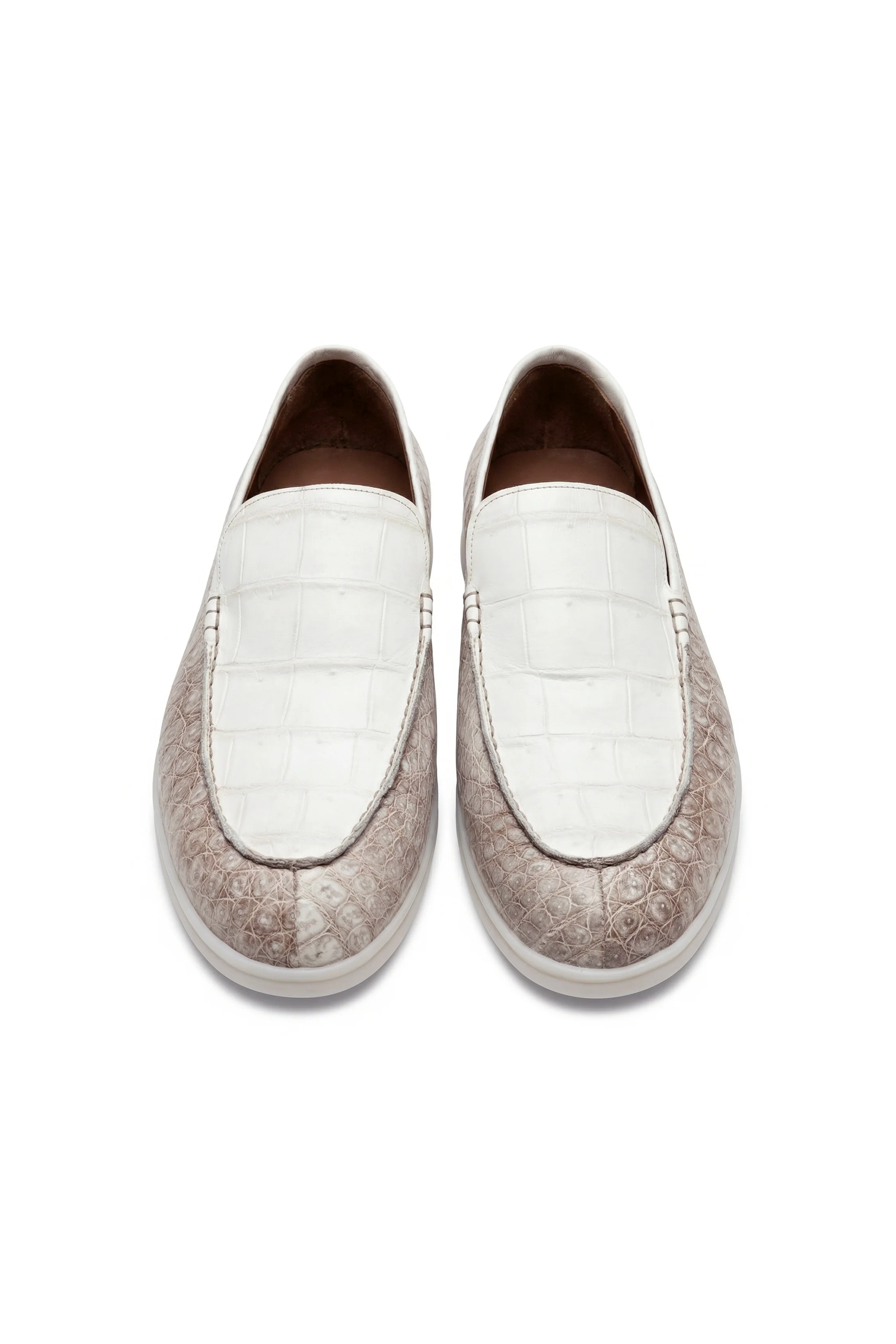 Himalaya Crocodile Slip-On Loafers - Image 2