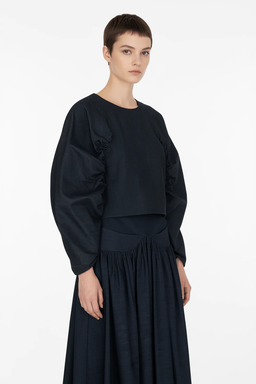 Indigo Midi Skirt - Image 3