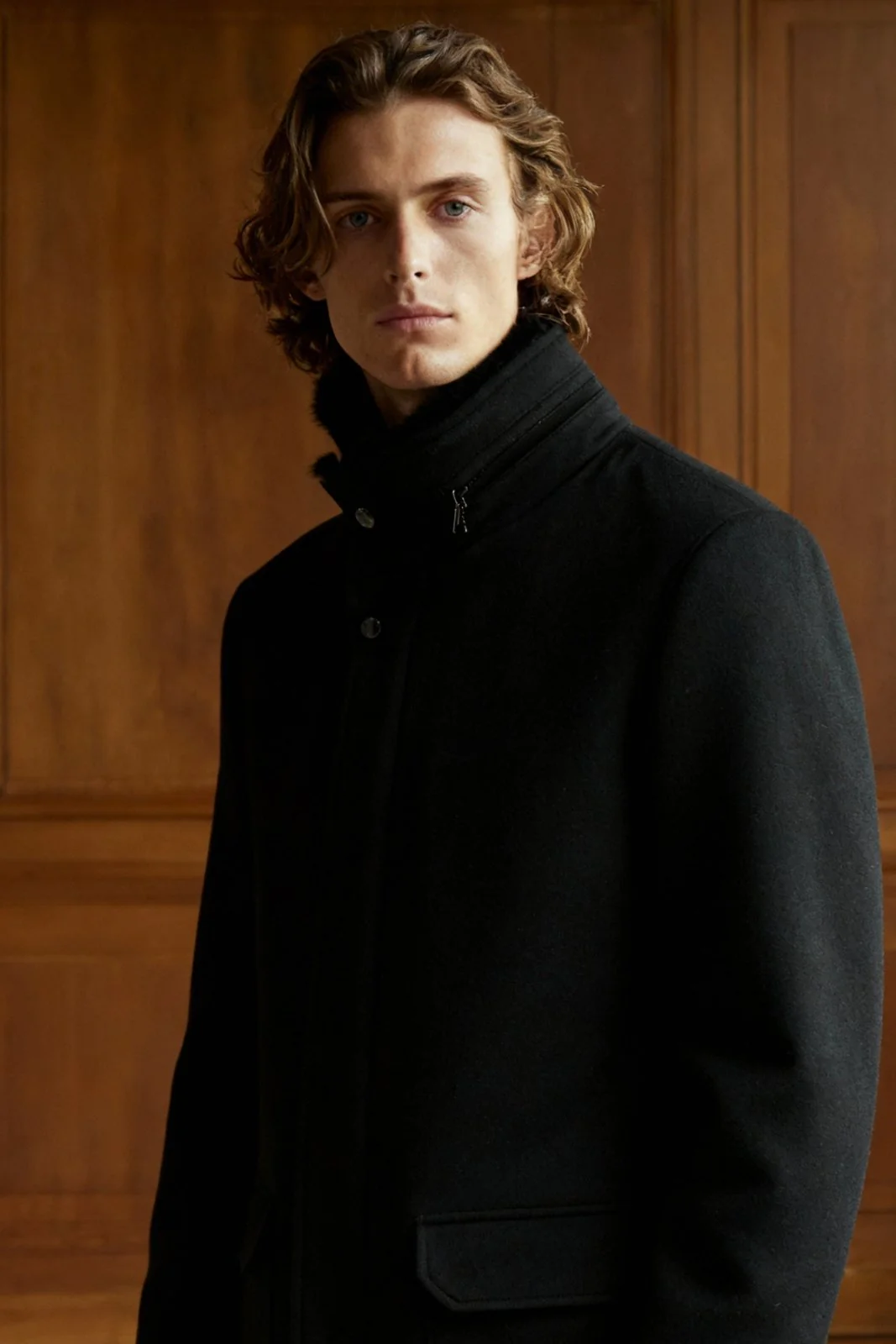 Imperial Polywool Stand-Collar Coat - Image 10