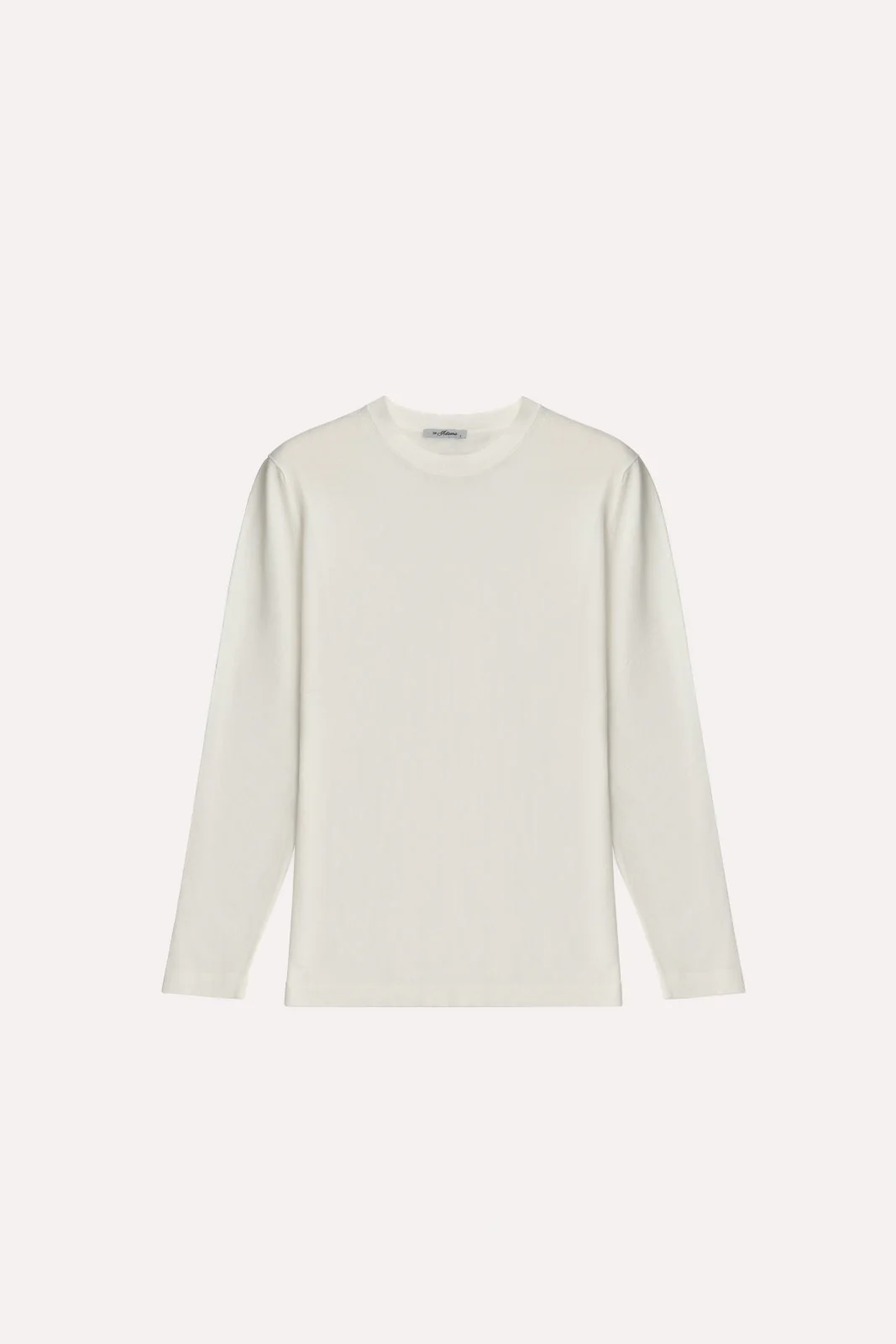 Ivory Essential Long-Sleeve Tee