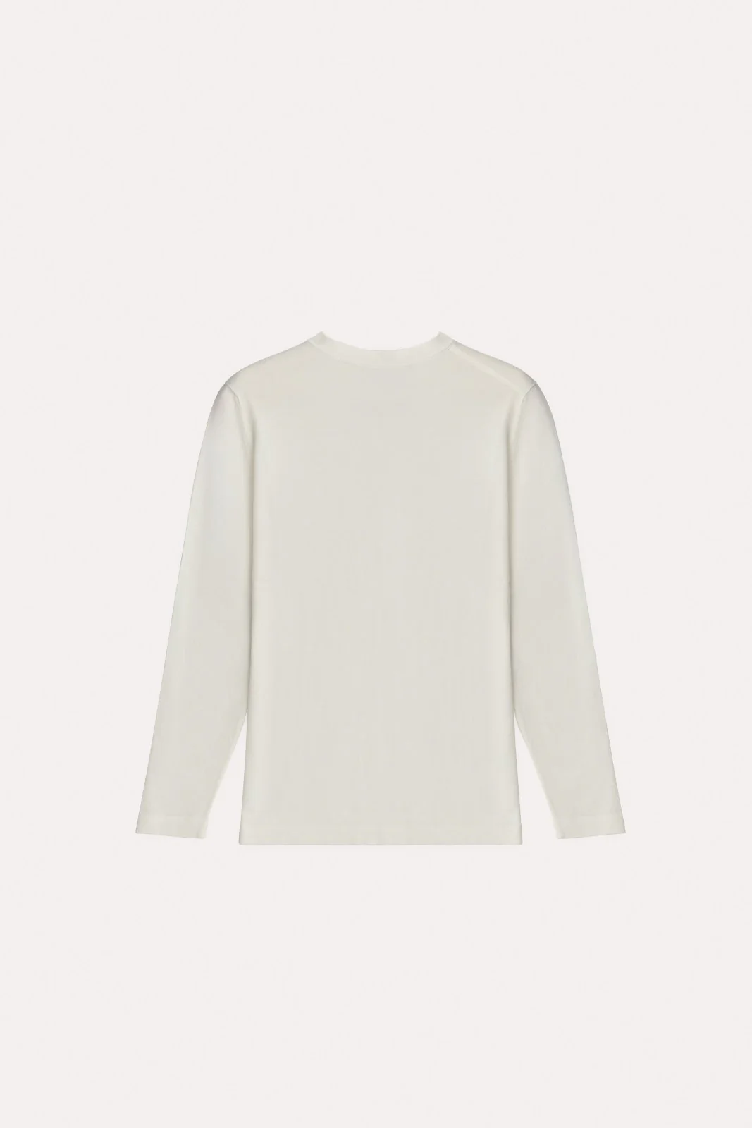 Ivory Essential Long-Sleeve Tee - Image 3