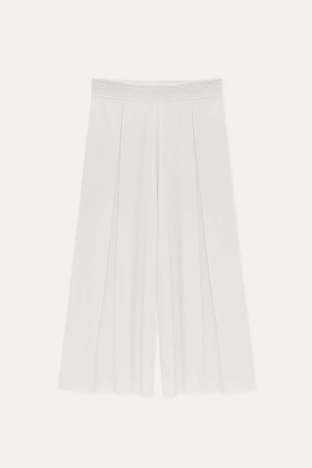 Pleated Wide Leg Culottes - Image 4
