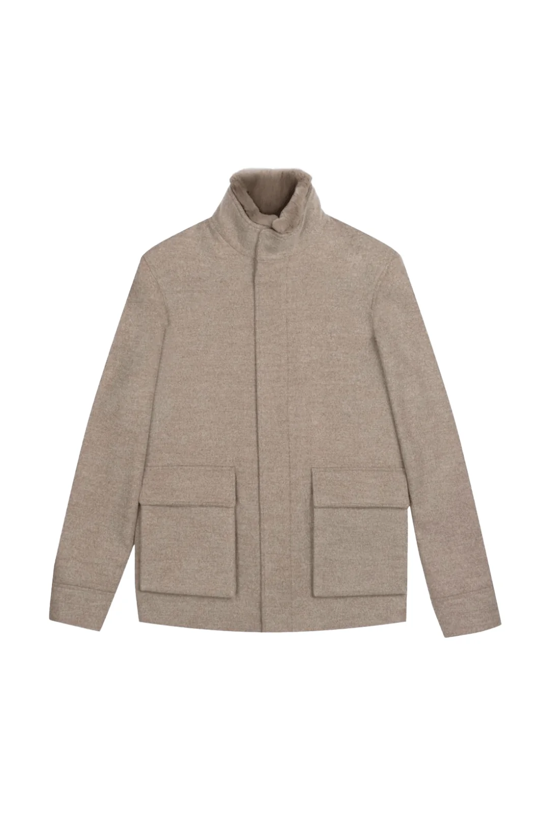 Polywool Rex Collar Coat - Image 9