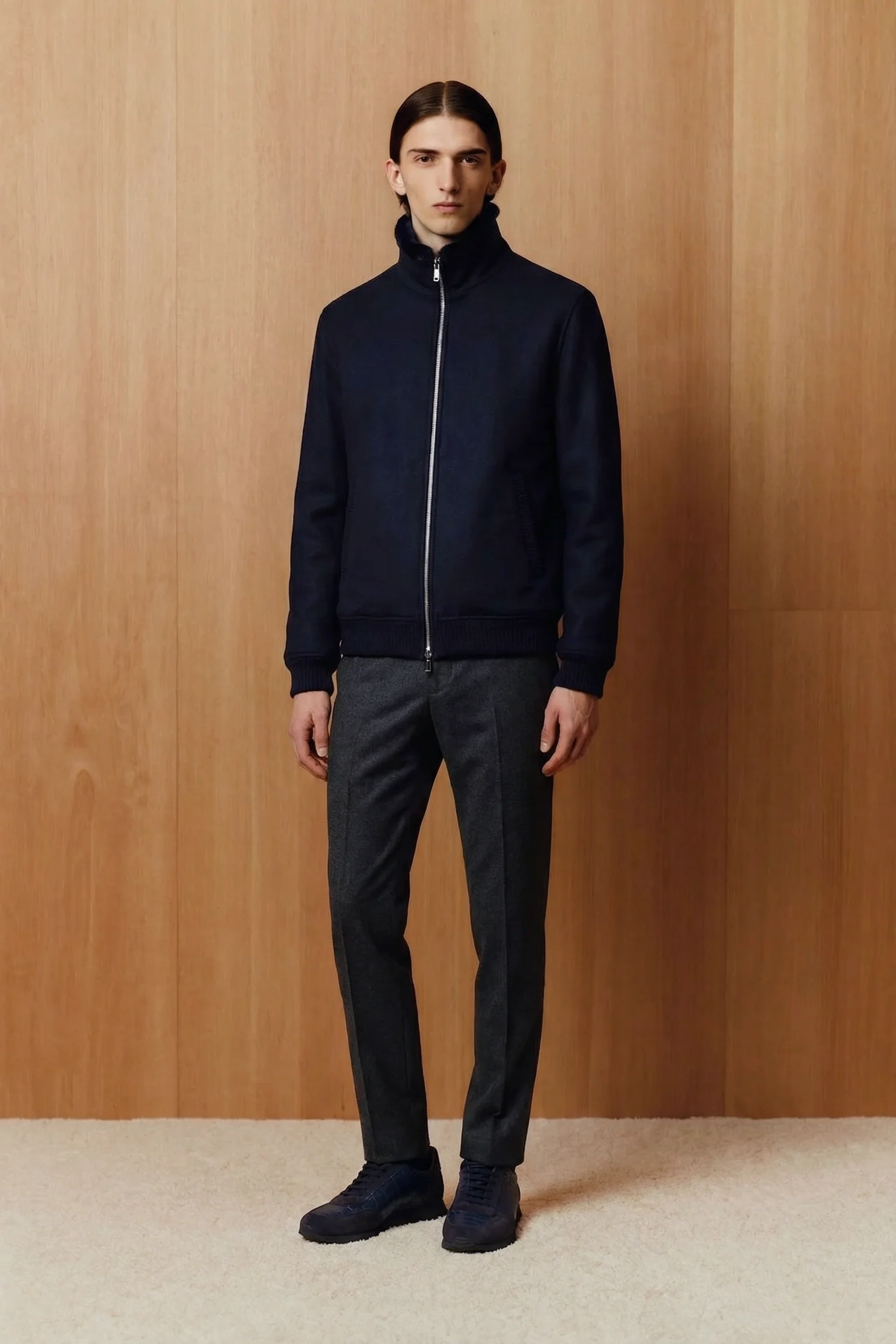 Lior Rex Fur–Lined Polywool Jacket - Image 11