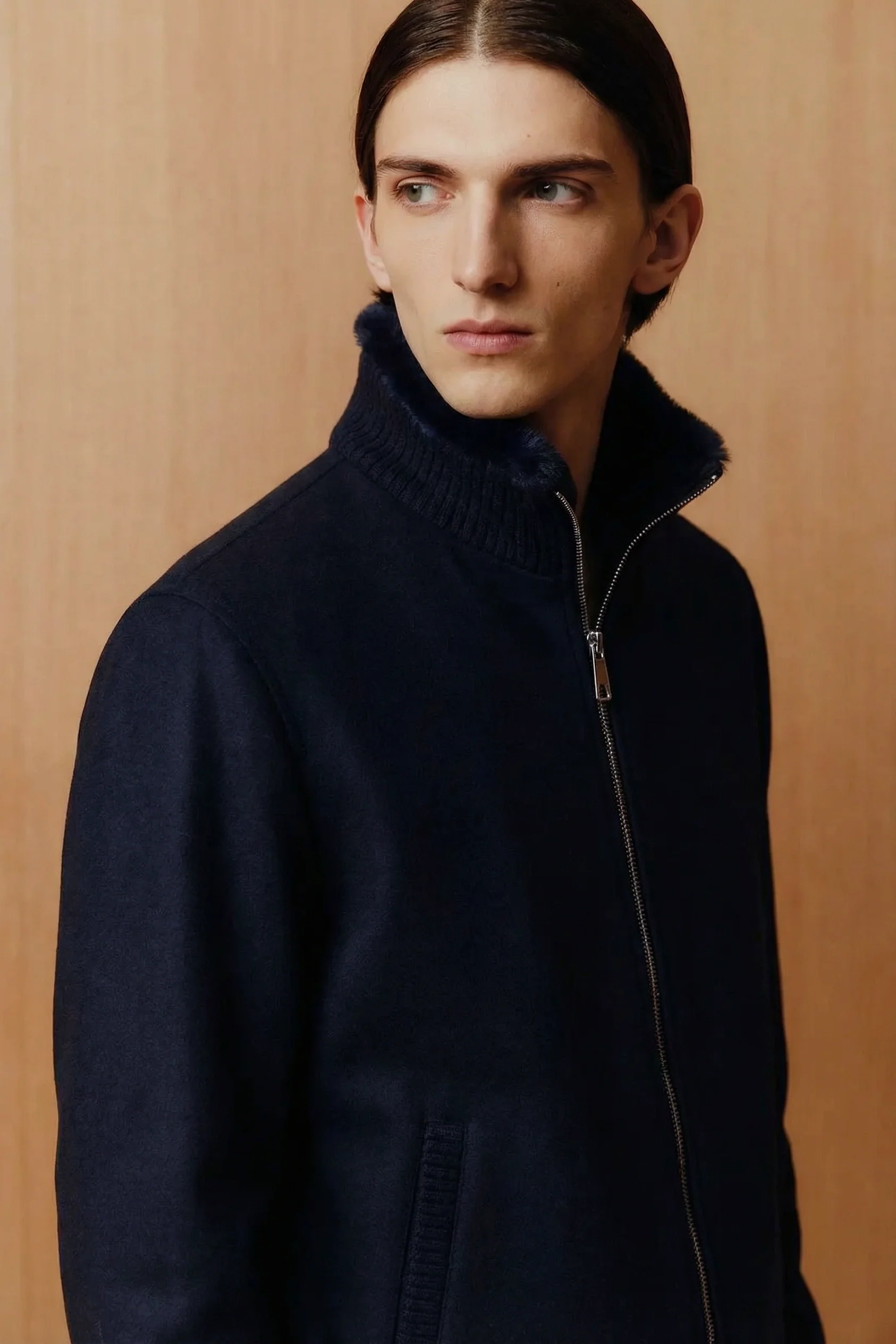 Lior Rex Fur–Lined Polywool Jacket - Image 13