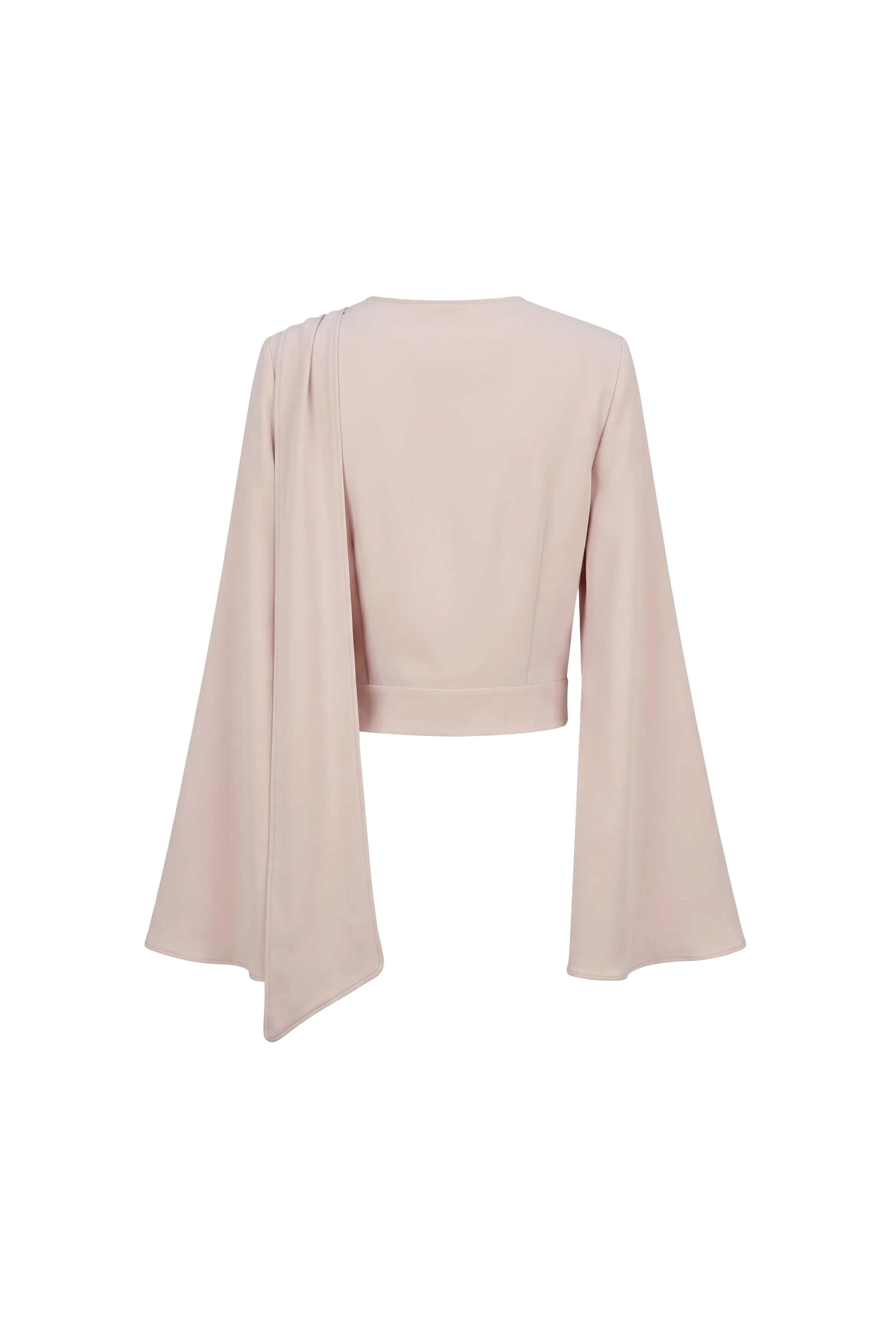 Lunéa Draped Crepe Blouse - Image 4