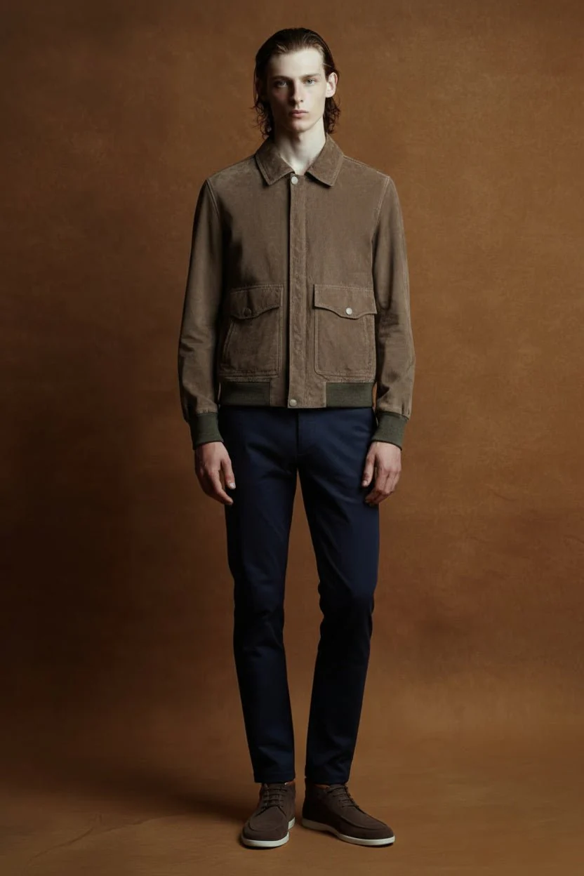 Mareno Suede Bomber - Image 2