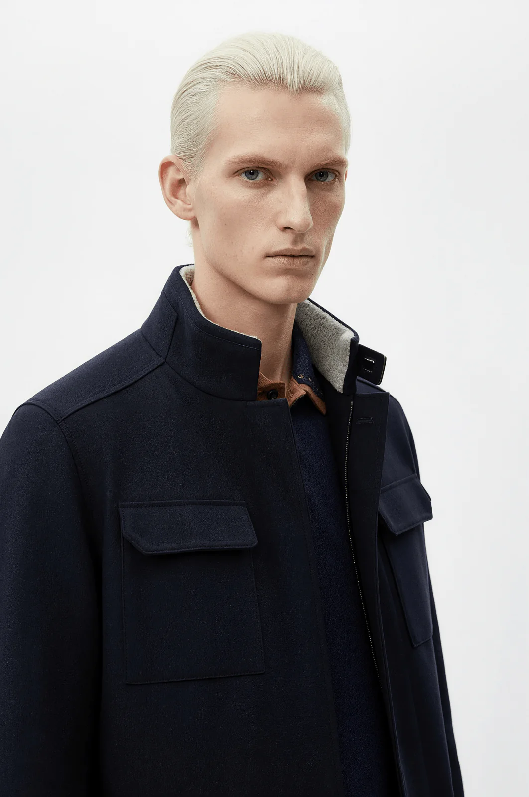 Midnight Navy Utility Jacket