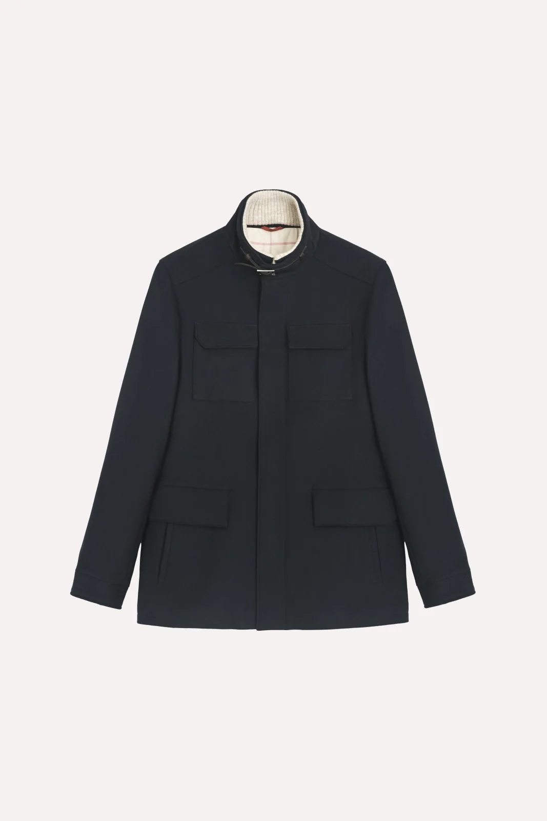 Midnight Navy Utility Jacket - Image 2