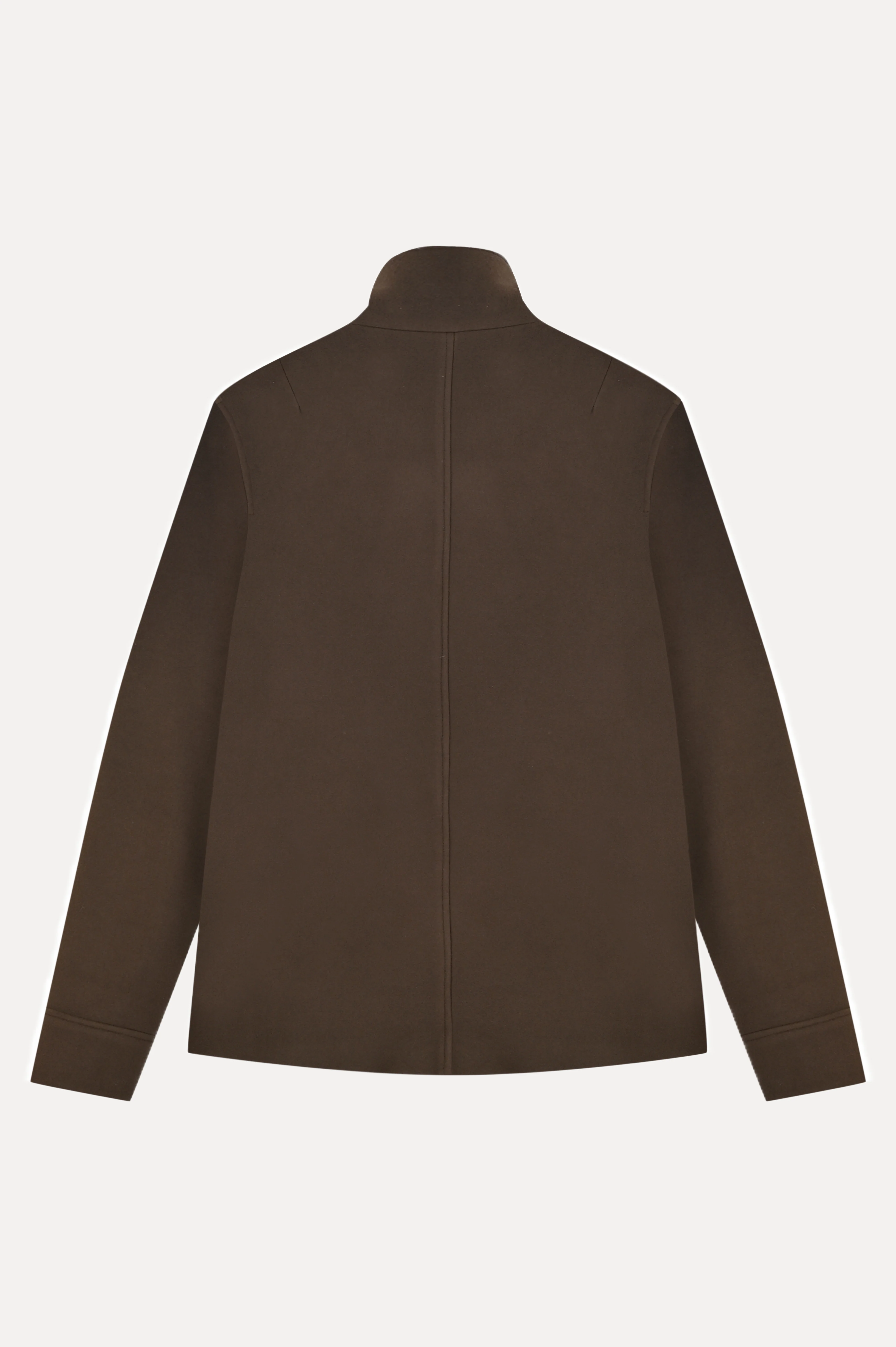 Military Rex Collar Wool Coat - Image 5