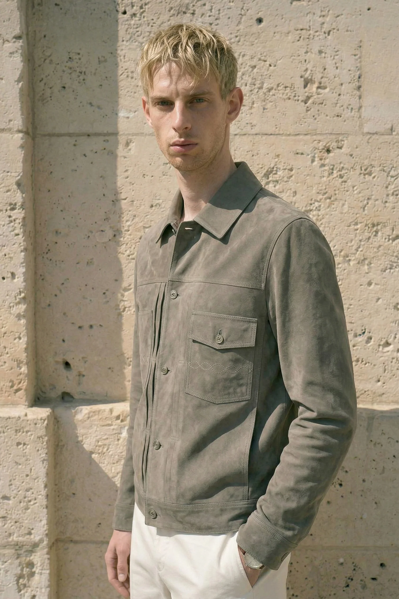 Monte Ombra Suede Jacket - Image 3