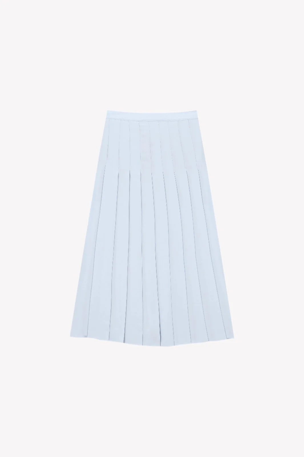 Glacé Pleated Midi Skirt - Image 5