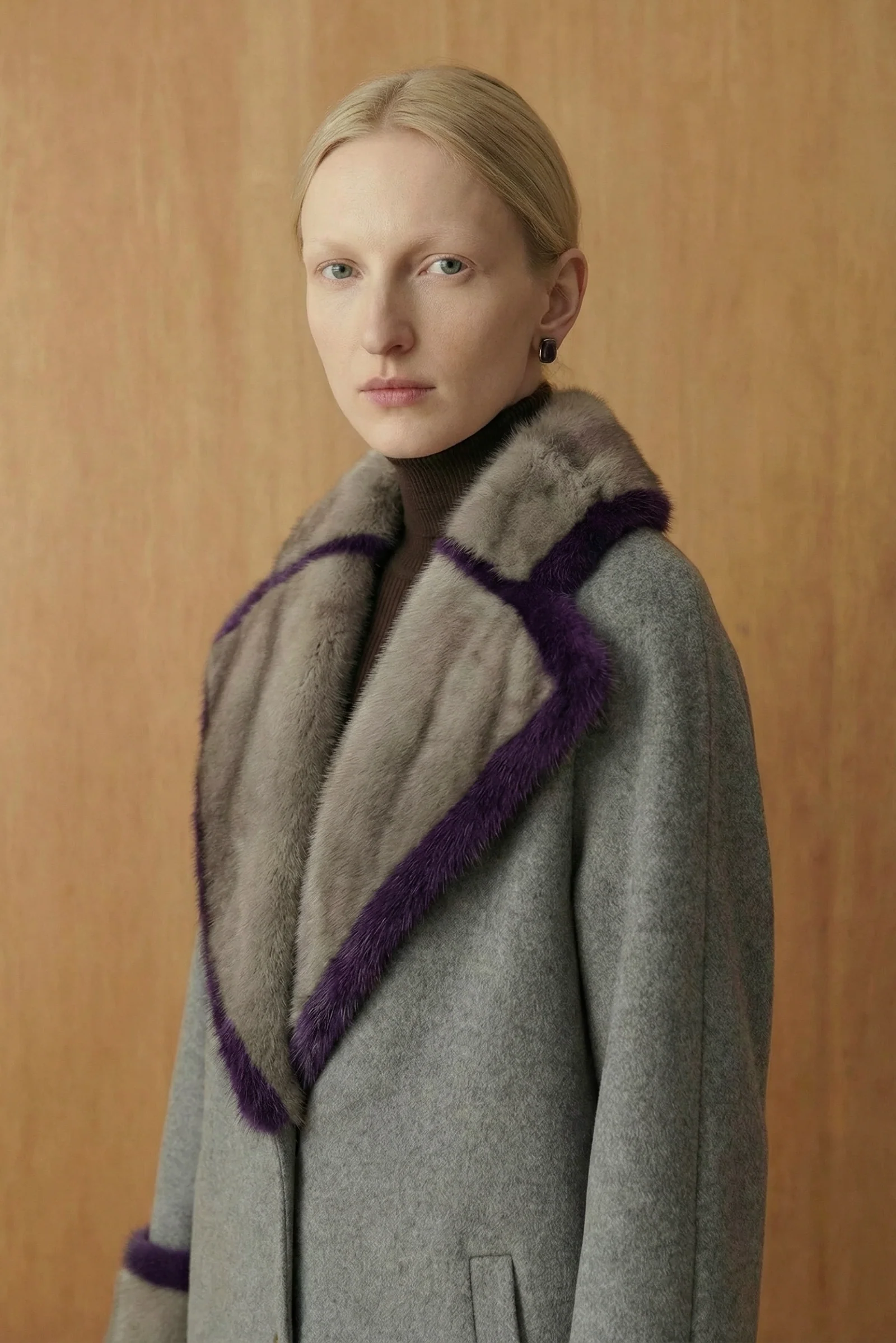 Valerienne Cashmere & Mink Coat - Image 3