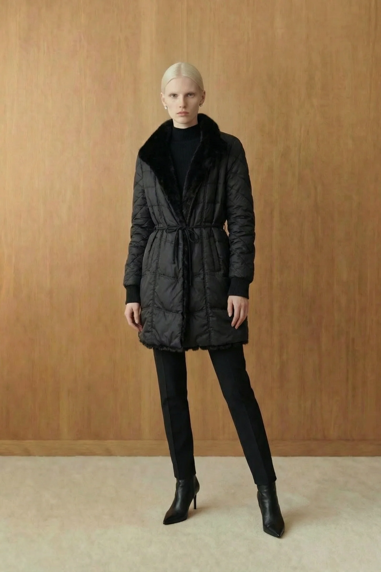 Noctelle Reversible Mink Coat - Image 3