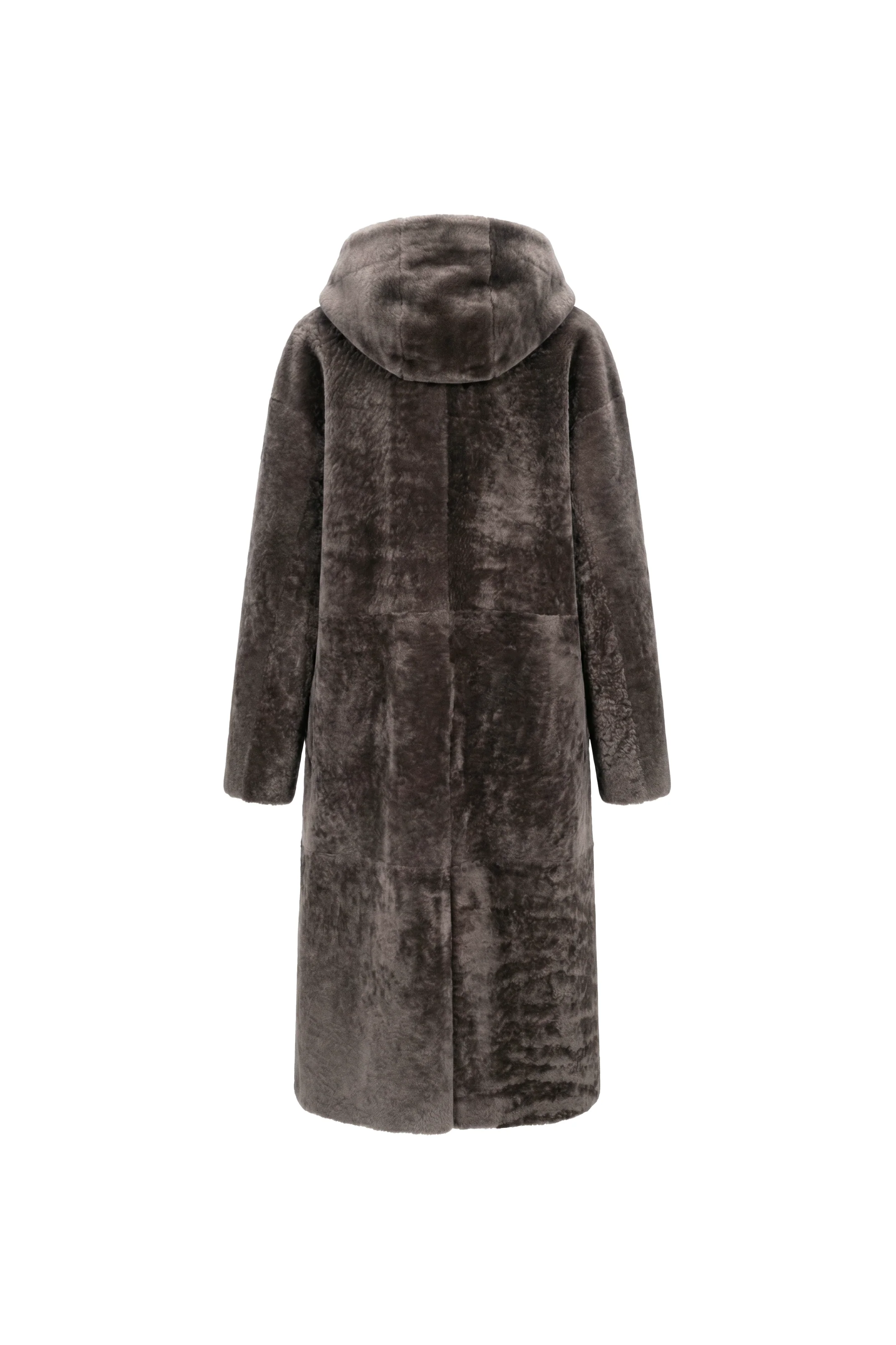 Nocturne Astragan Hooded Coat - Image 4