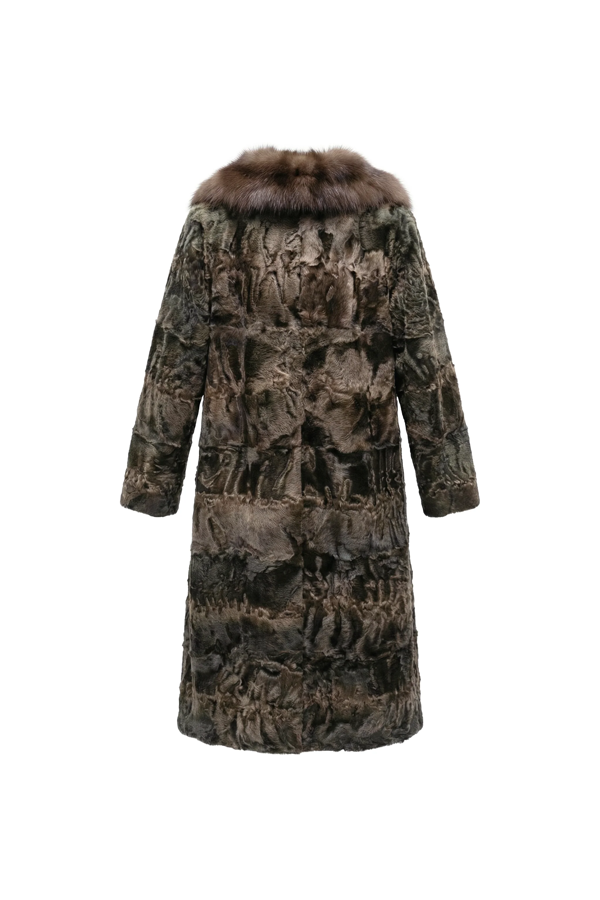 Noir Éclipse Swakara Coat - Image 4