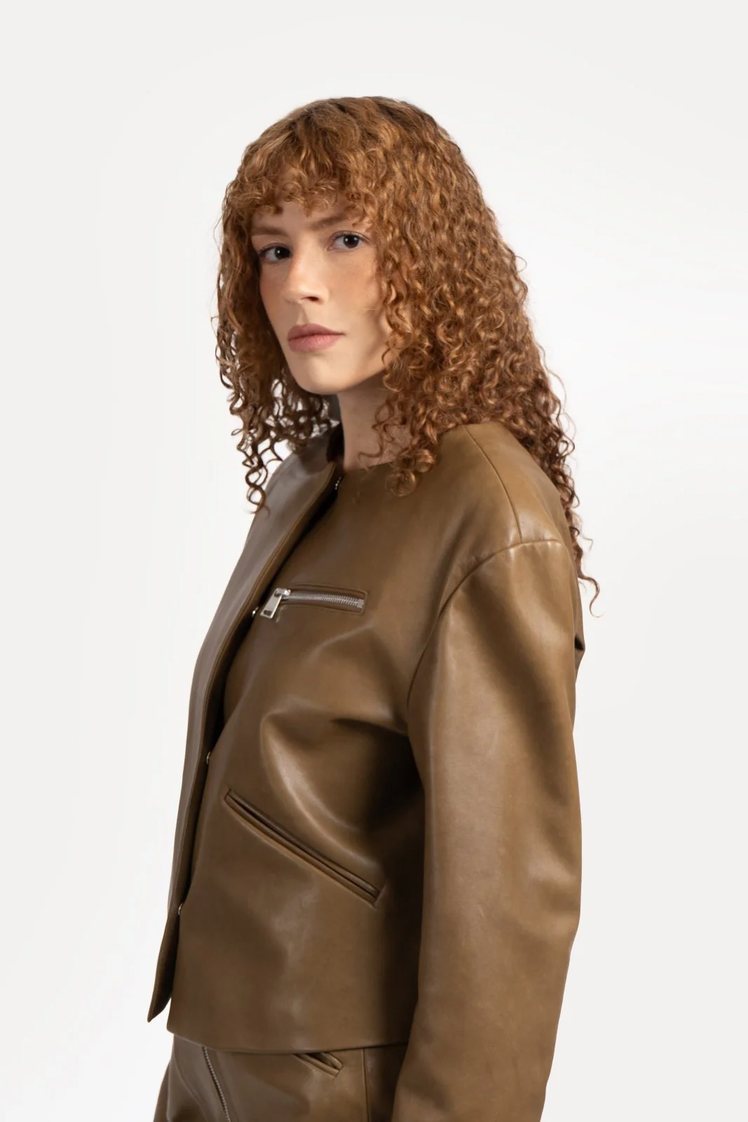 Oliva Leather Jacket - Image 3