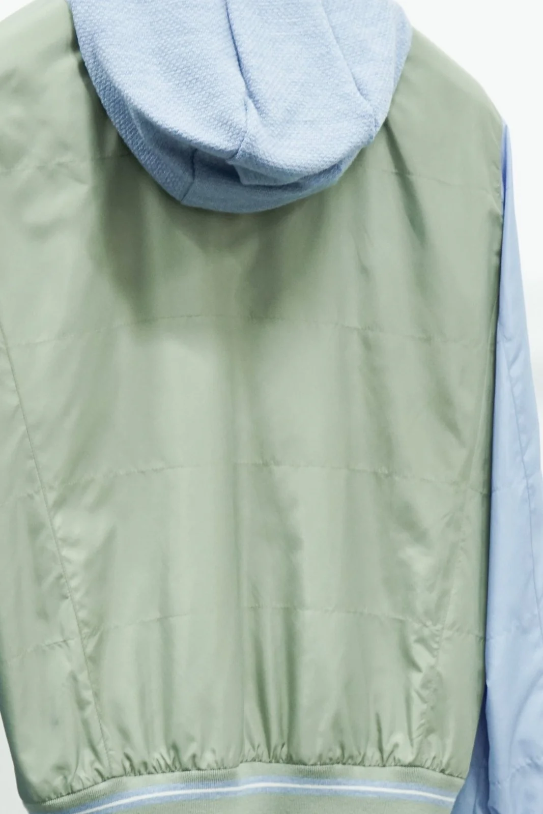 Olive Technical Bomber Jacket - Image 6