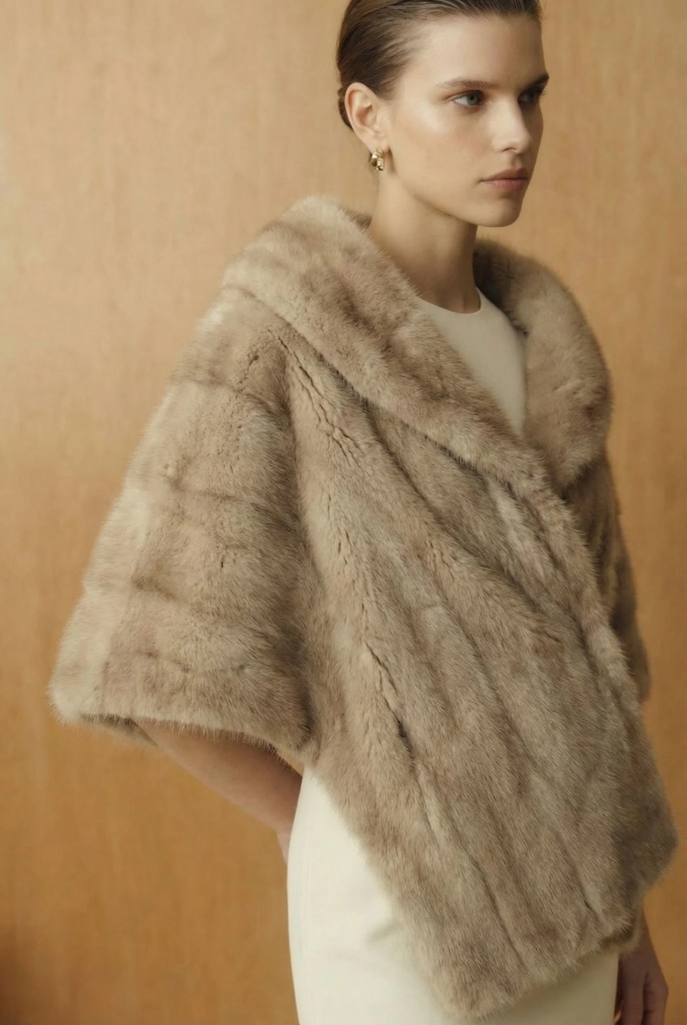 Palomino Mink Shawl - Image 3