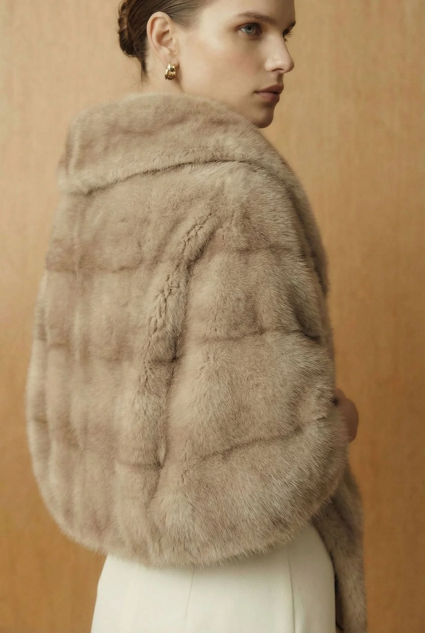 Palomino Mink Shawl - Image 4