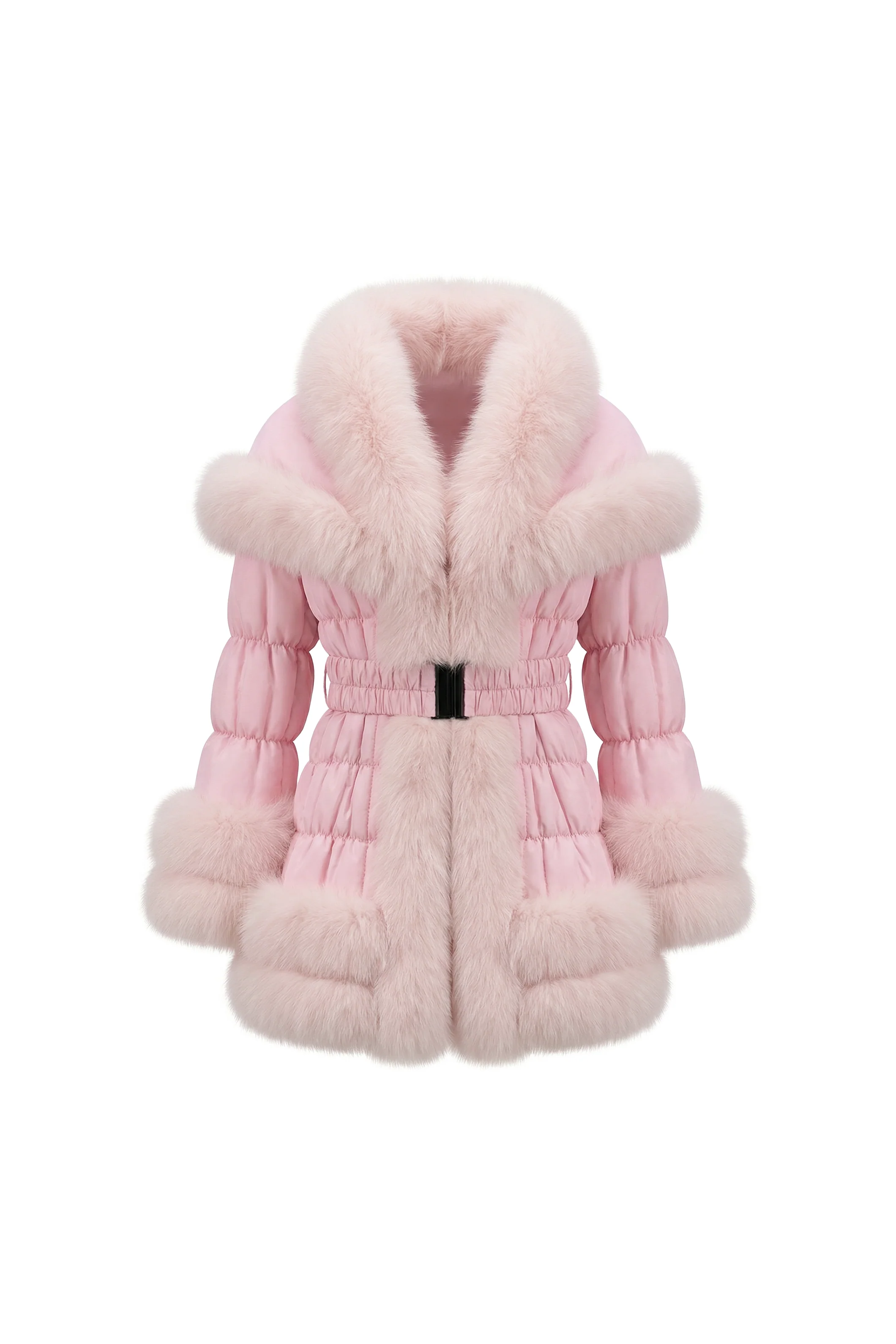 Petite Royale Fox Trim Jacket - Image 6