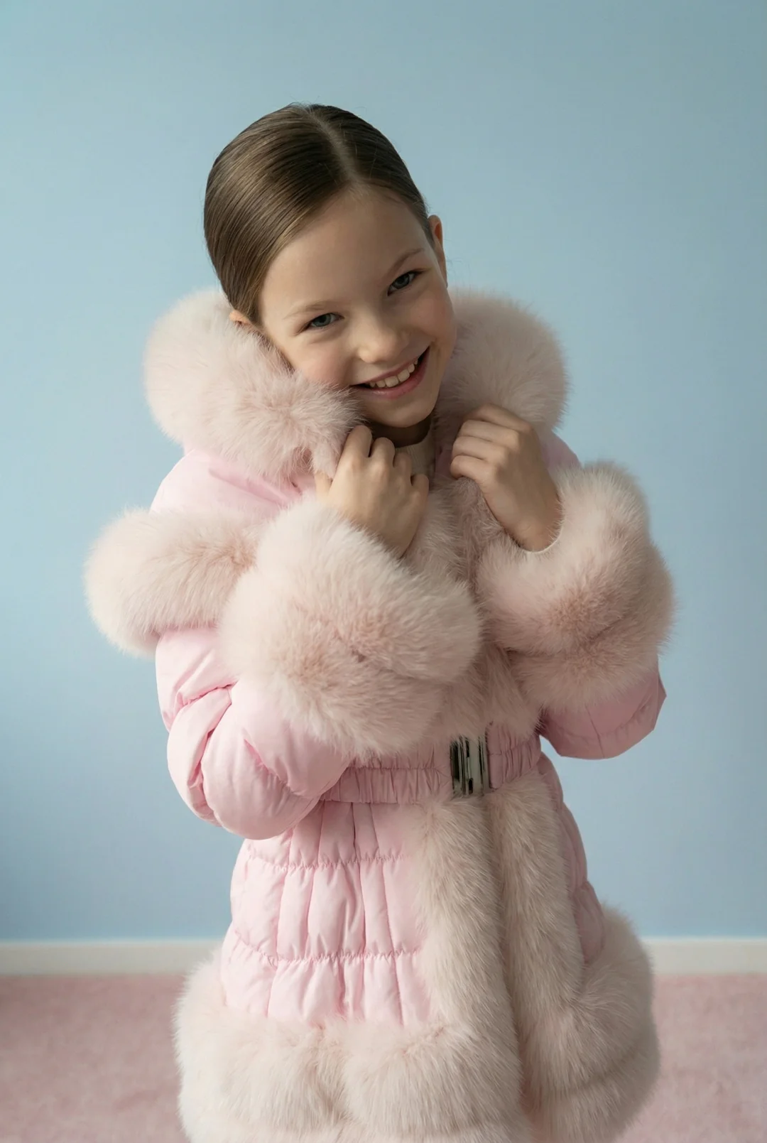Petite Royale Fox Trim Jacket - Image 7