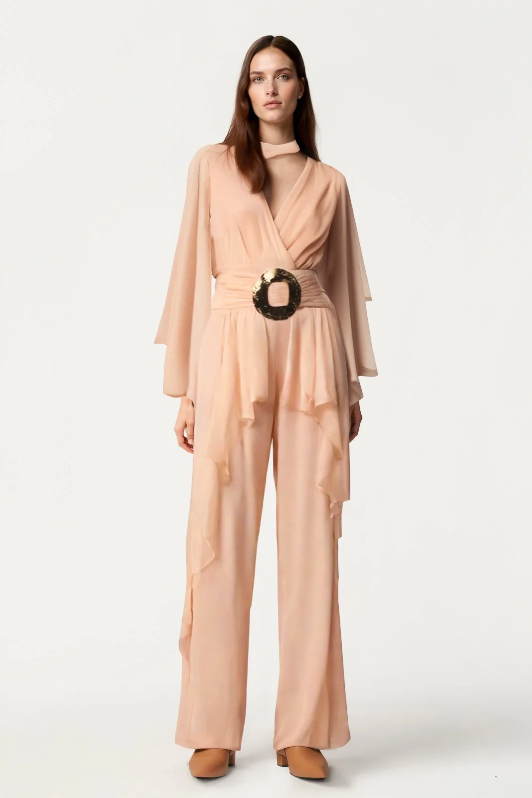 Powder Draped Bodysuit - Image 2