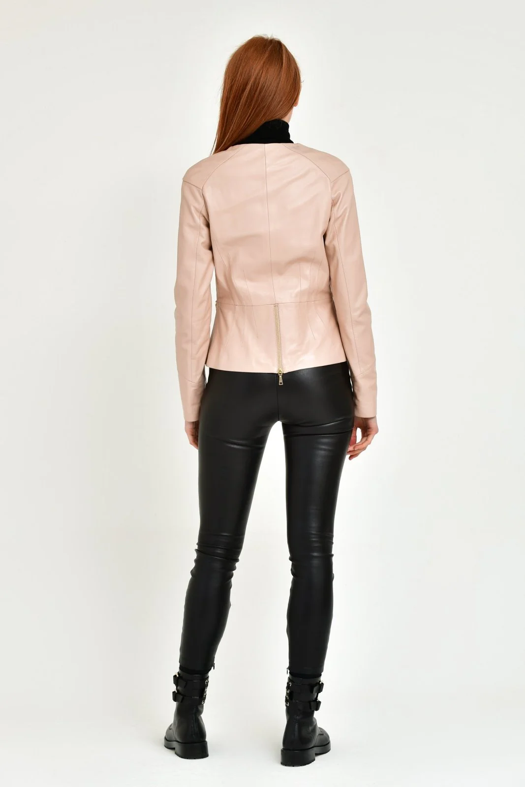 Powder Leather Jacket - Image 3